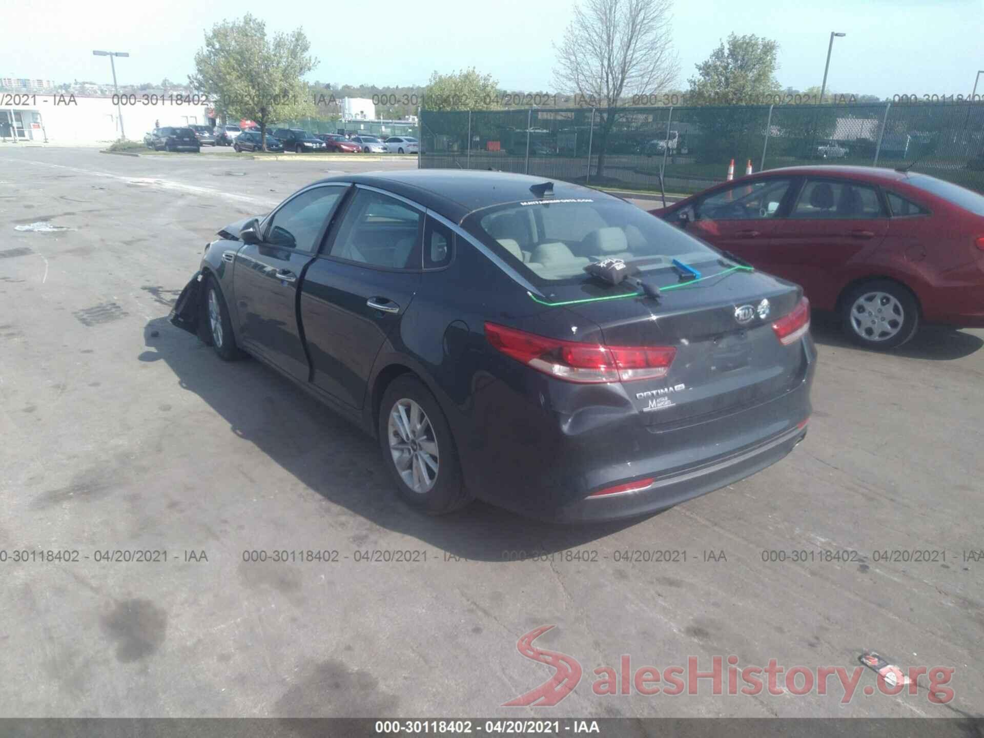 5XXGT4L32GG110981 2016 KIA OPTIMA