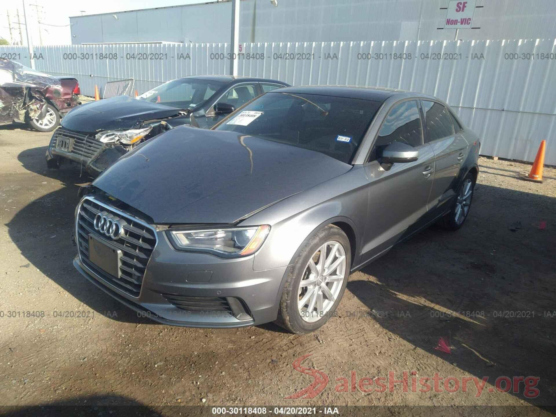 WAUA7GFF5G1004499 2016 AUDI A3