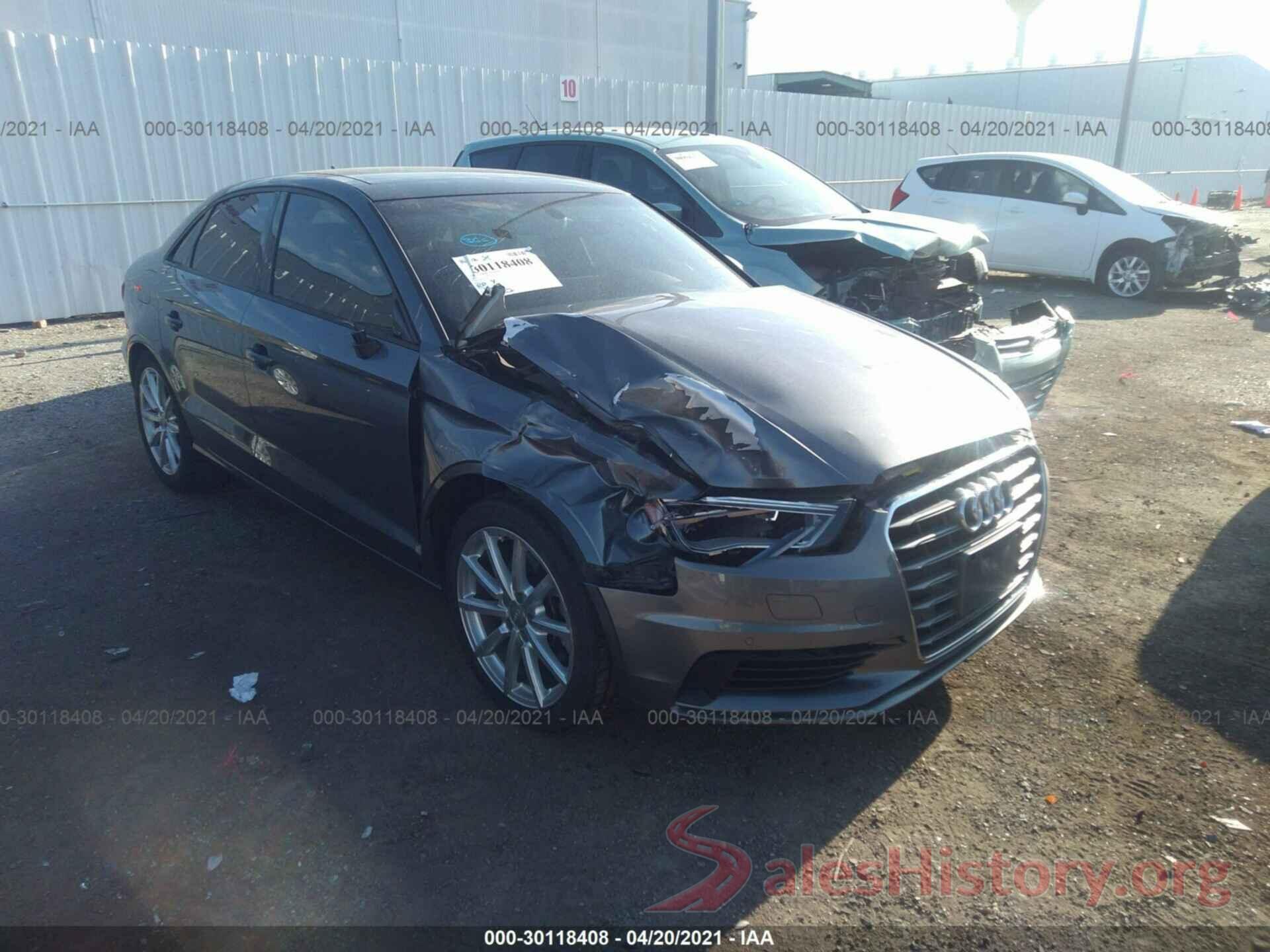 WAUA7GFF5G1004499 2016 AUDI A3