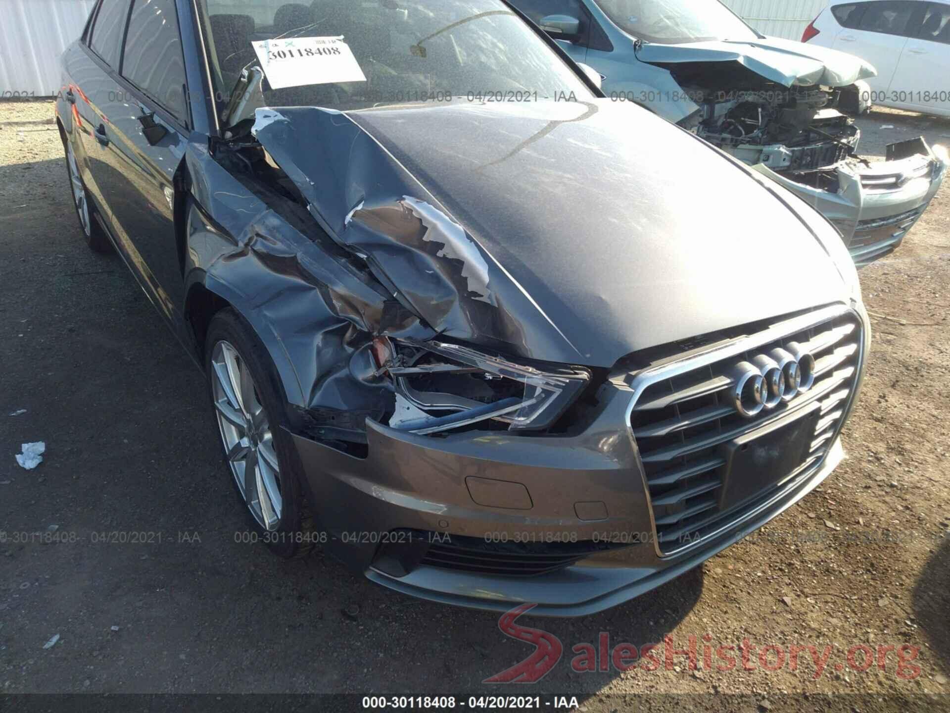 WAUA7GFF5G1004499 2016 AUDI A3