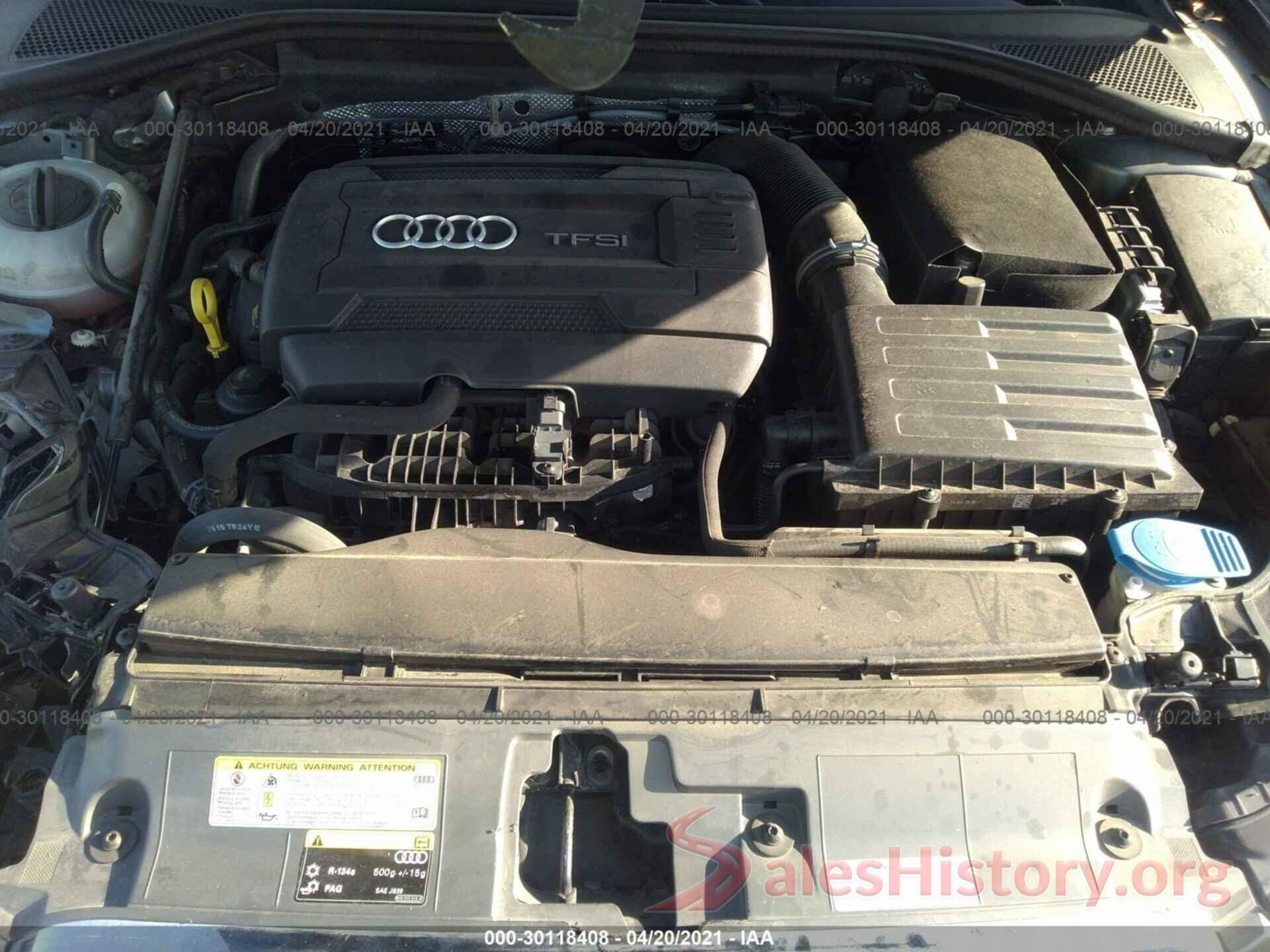 WAUA7GFF5G1004499 2016 AUDI A3