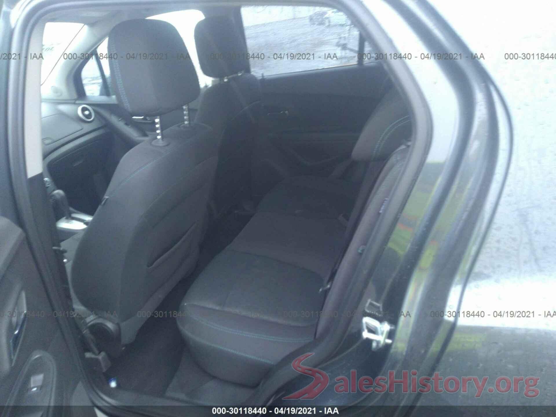 3GNCJKSB0GL260827 2016 CHEVROLET TRAX