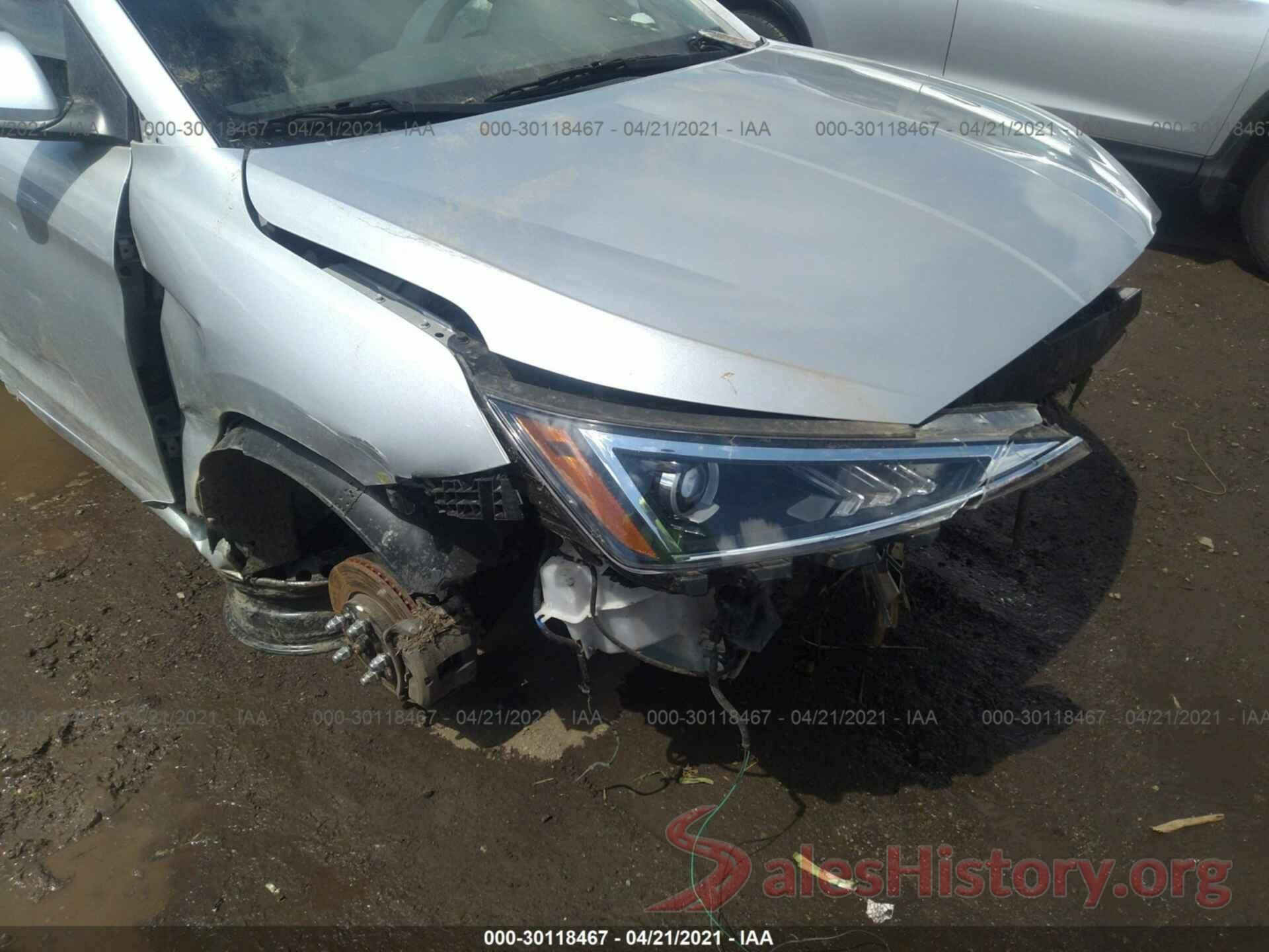 5NPD74LF7KH407291 2019 HYUNDAI ELANTRA