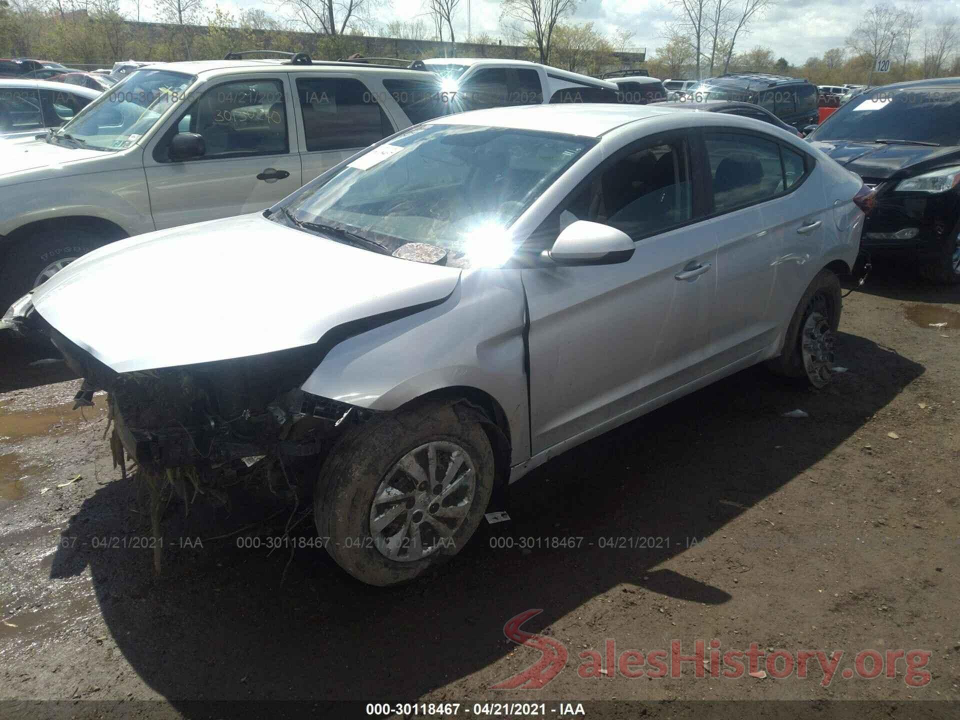 5NPD74LF7KH407291 2019 HYUNDAI ELANTRA