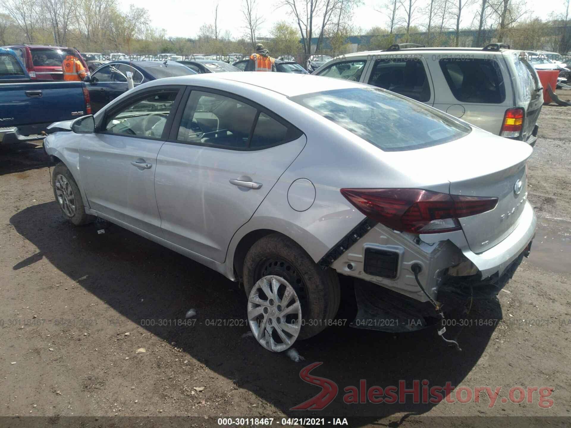 5NPD74LF7KH407291 2019 HYUNDAI ELANTRA