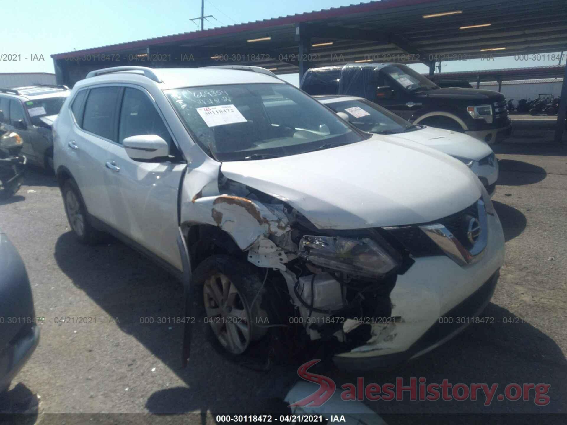 KNMAT2MT6GP669354 2016 NISSAN ROGUE