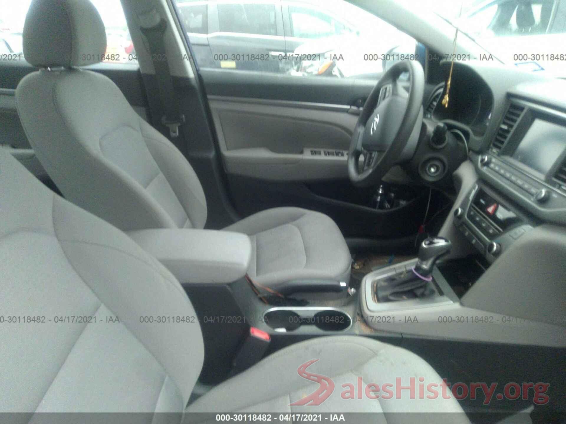 5NPD84LF7JH358458 2018 HYUNDAI ELANTRA