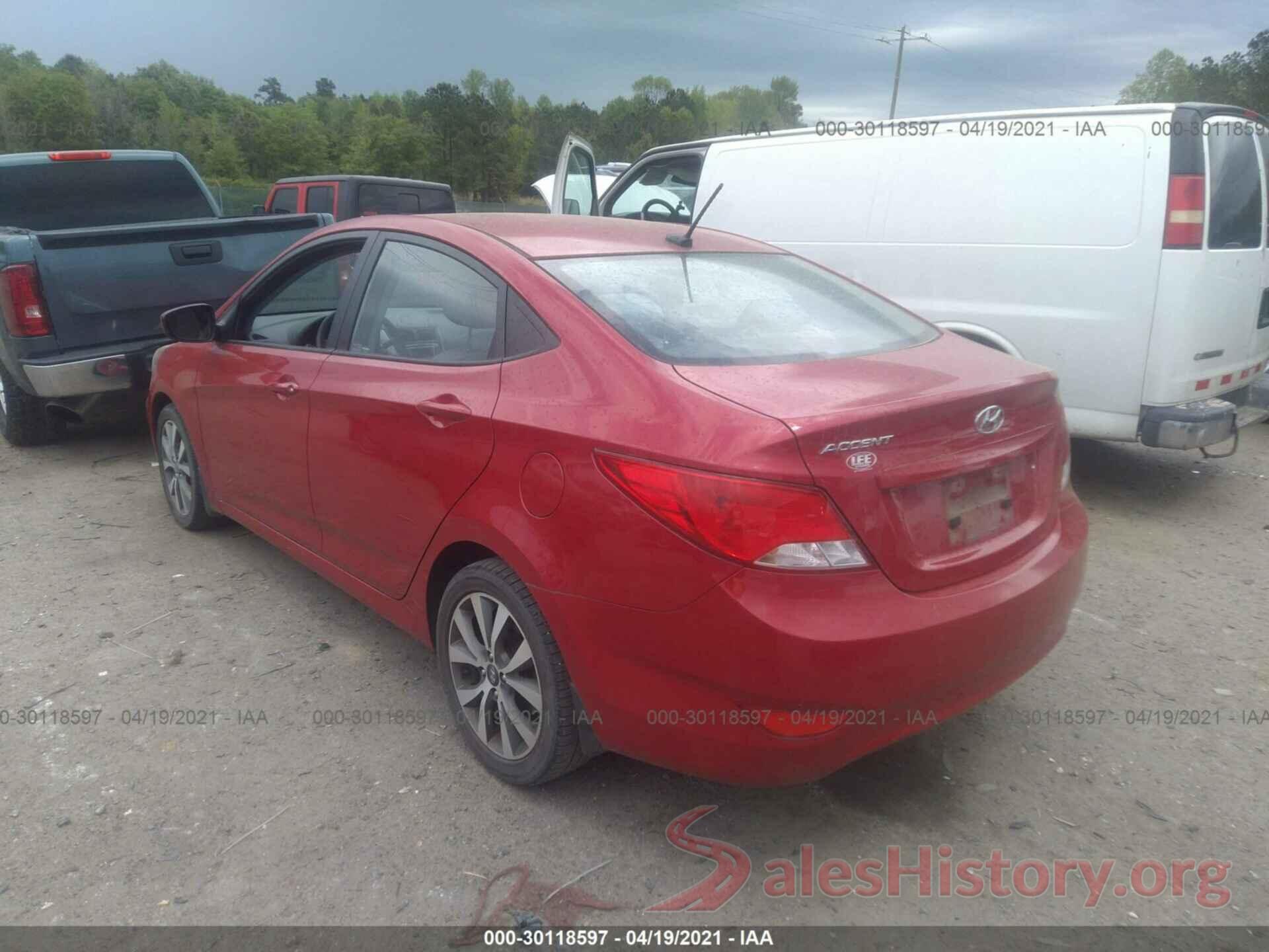 KMHCT4AE3HU277649 2017 HYUNDAI ACCENT