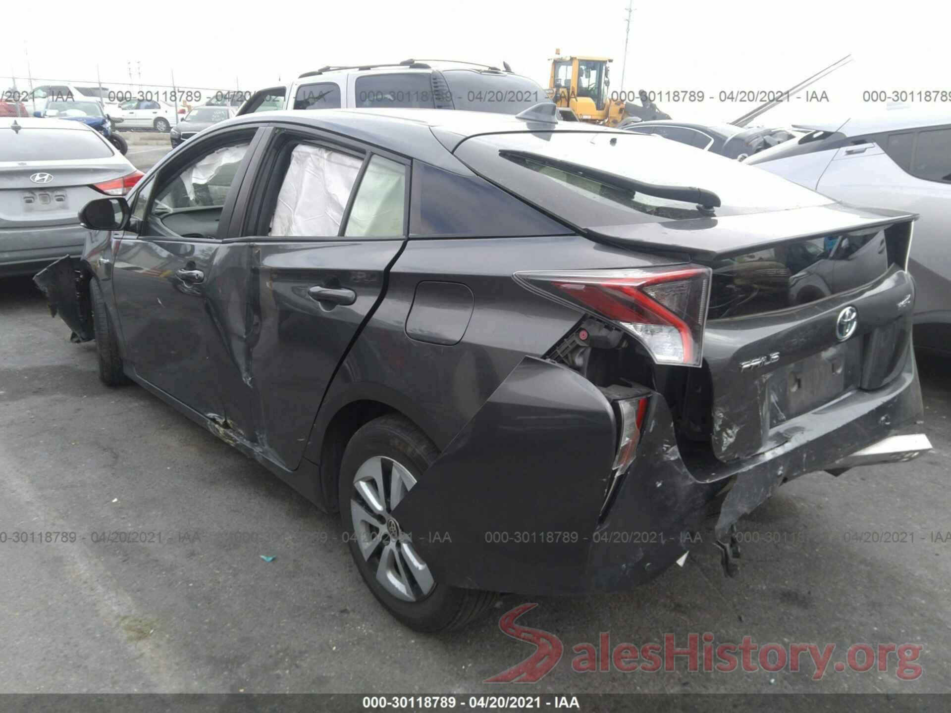 JTDKBRFU7H3041141 2017 TOYOTA PRIUS