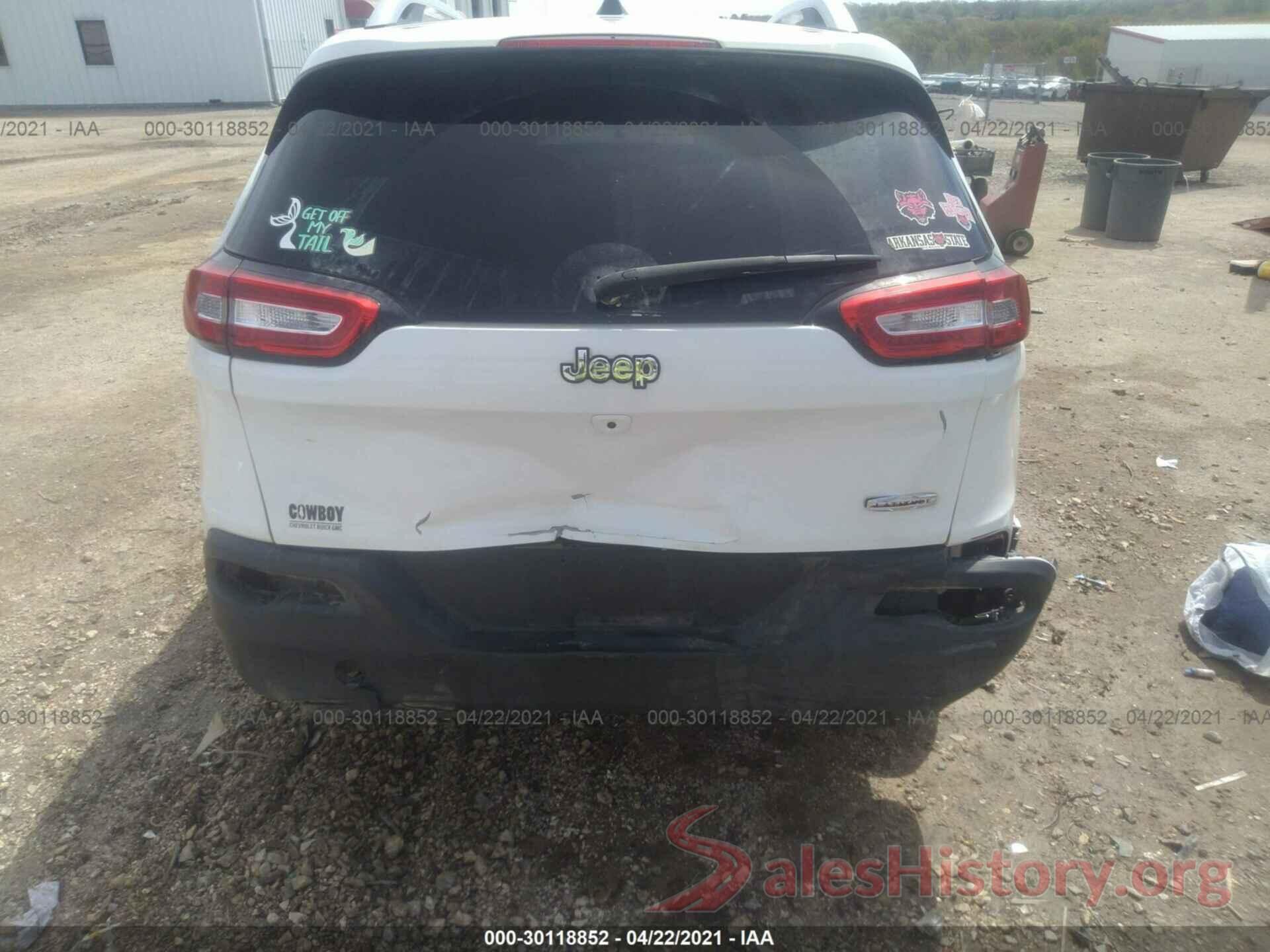 1C4PJLCB5GW293752 2016 JEEP CHEROKEE