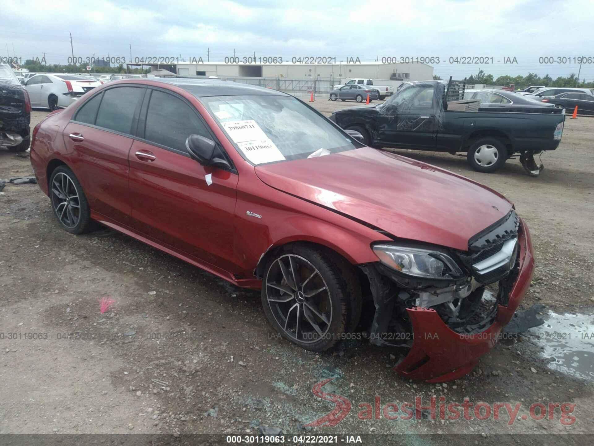 55SWF6EB6KU312252 2019 MERCEDES-BENZ C-CLASS