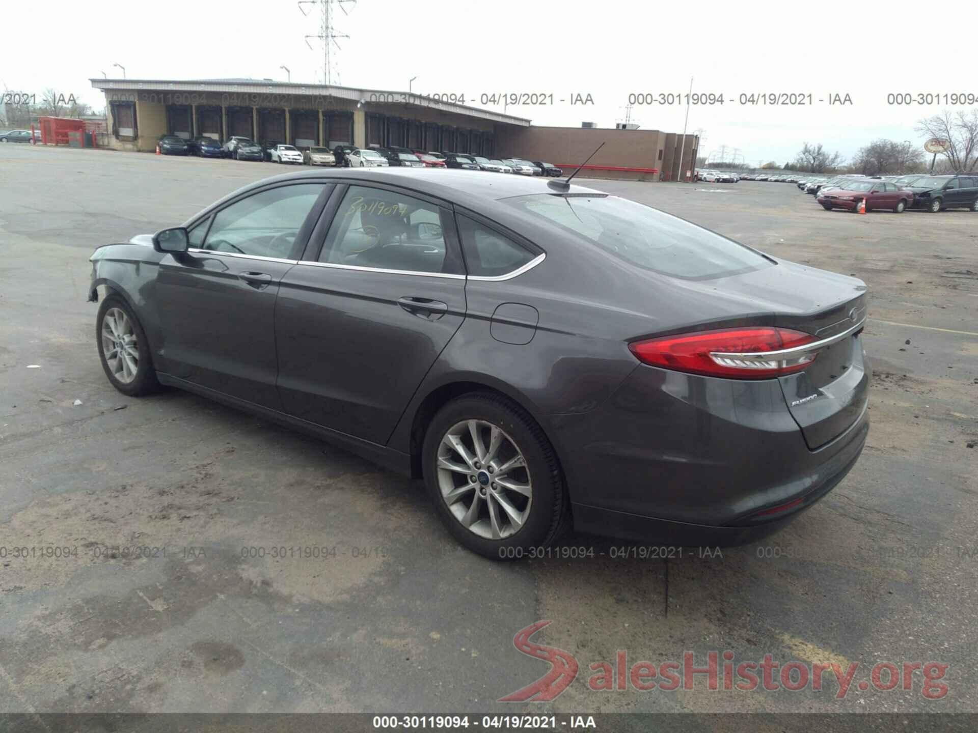 3FA6P0H74HR157491 2017 FORD FUSION