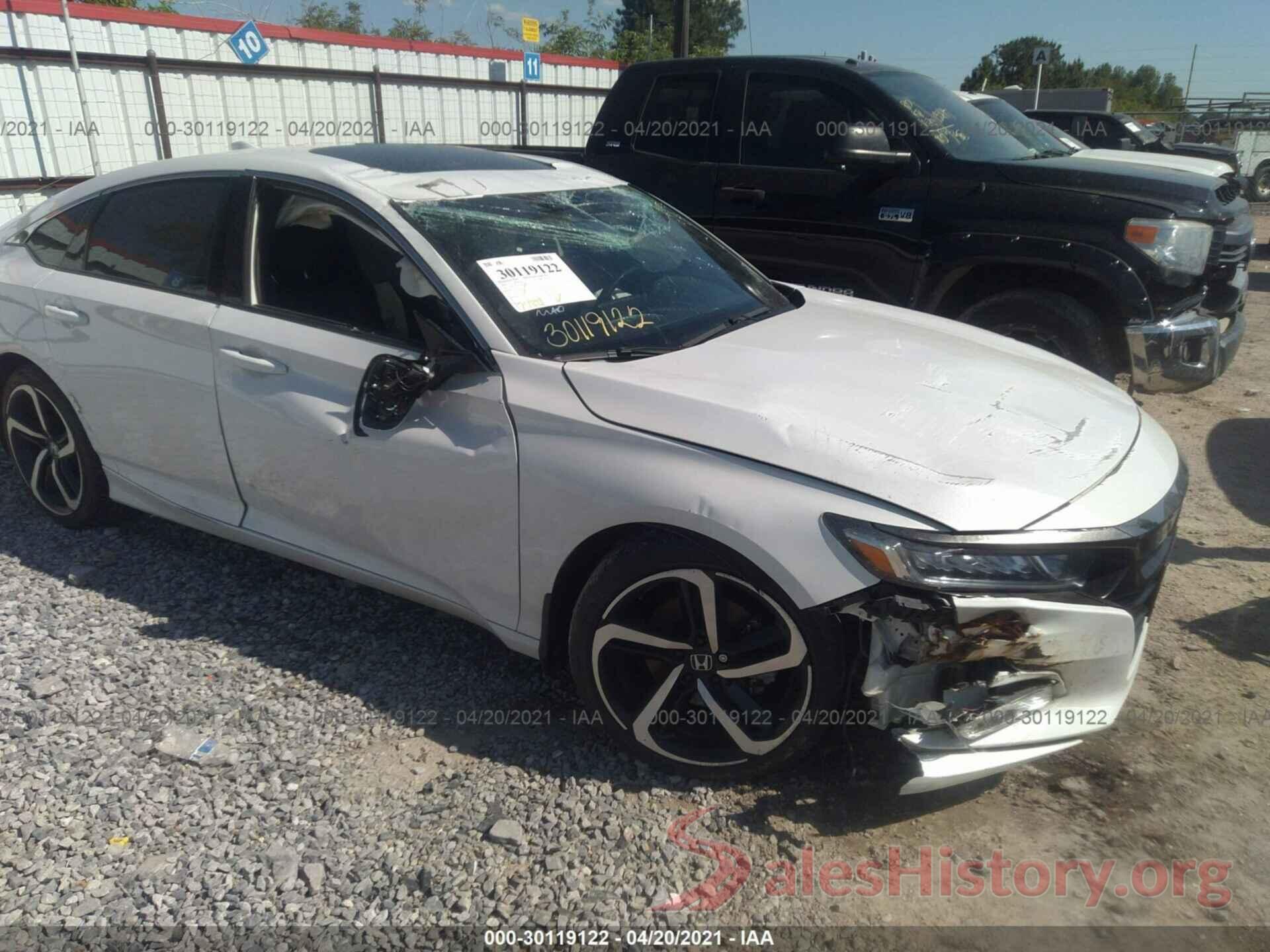 1HGCV2F31KA001328 2019 HONDA ACCORD SEDAN