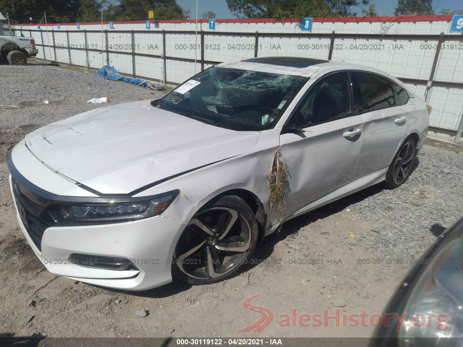 1HGCV2F31KA001328 2019 HONDA ACCORD SEDAN