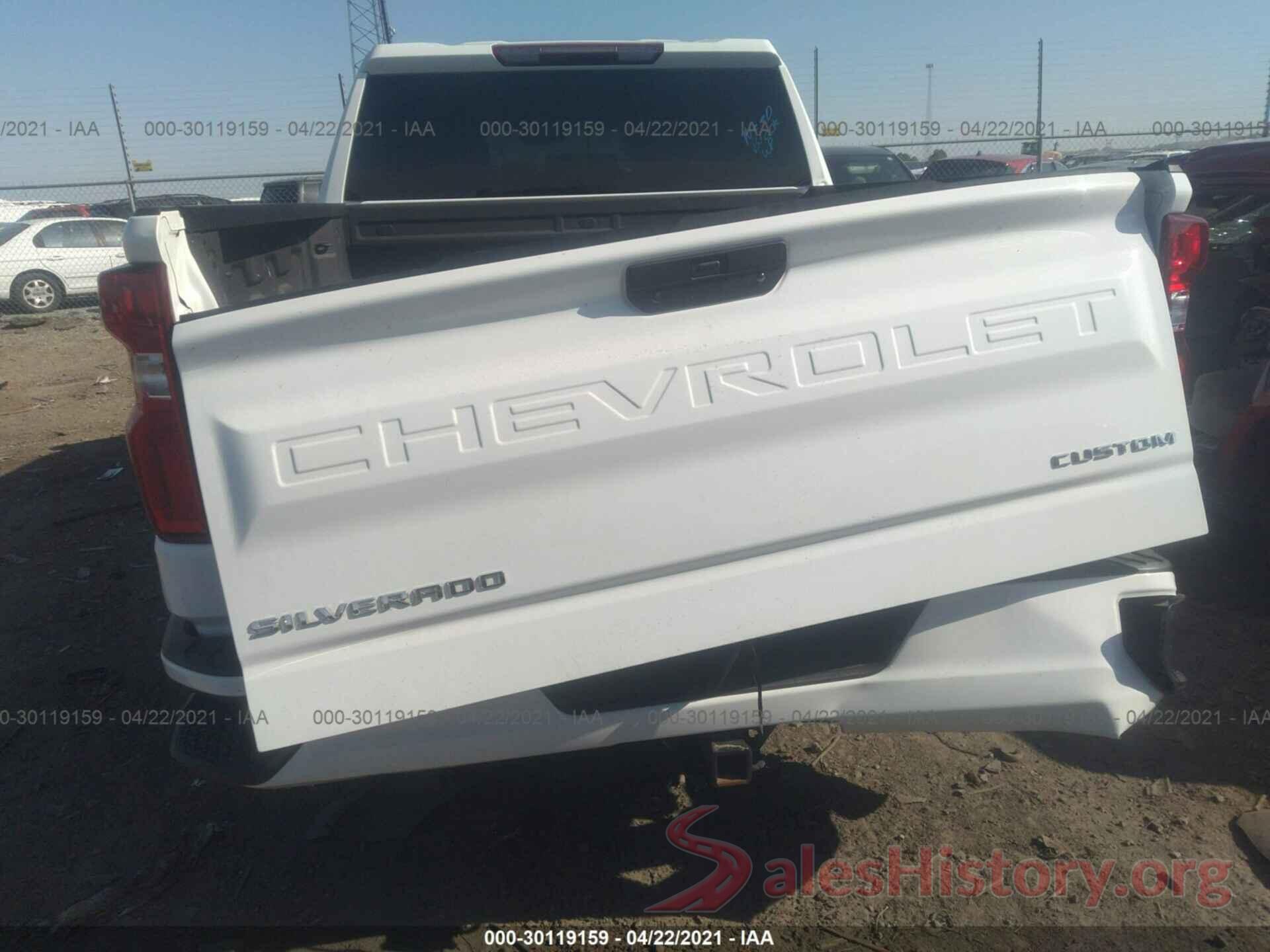 3GCPWBEH5KG139918 2019 CHEVROLET SILVERADO 1500