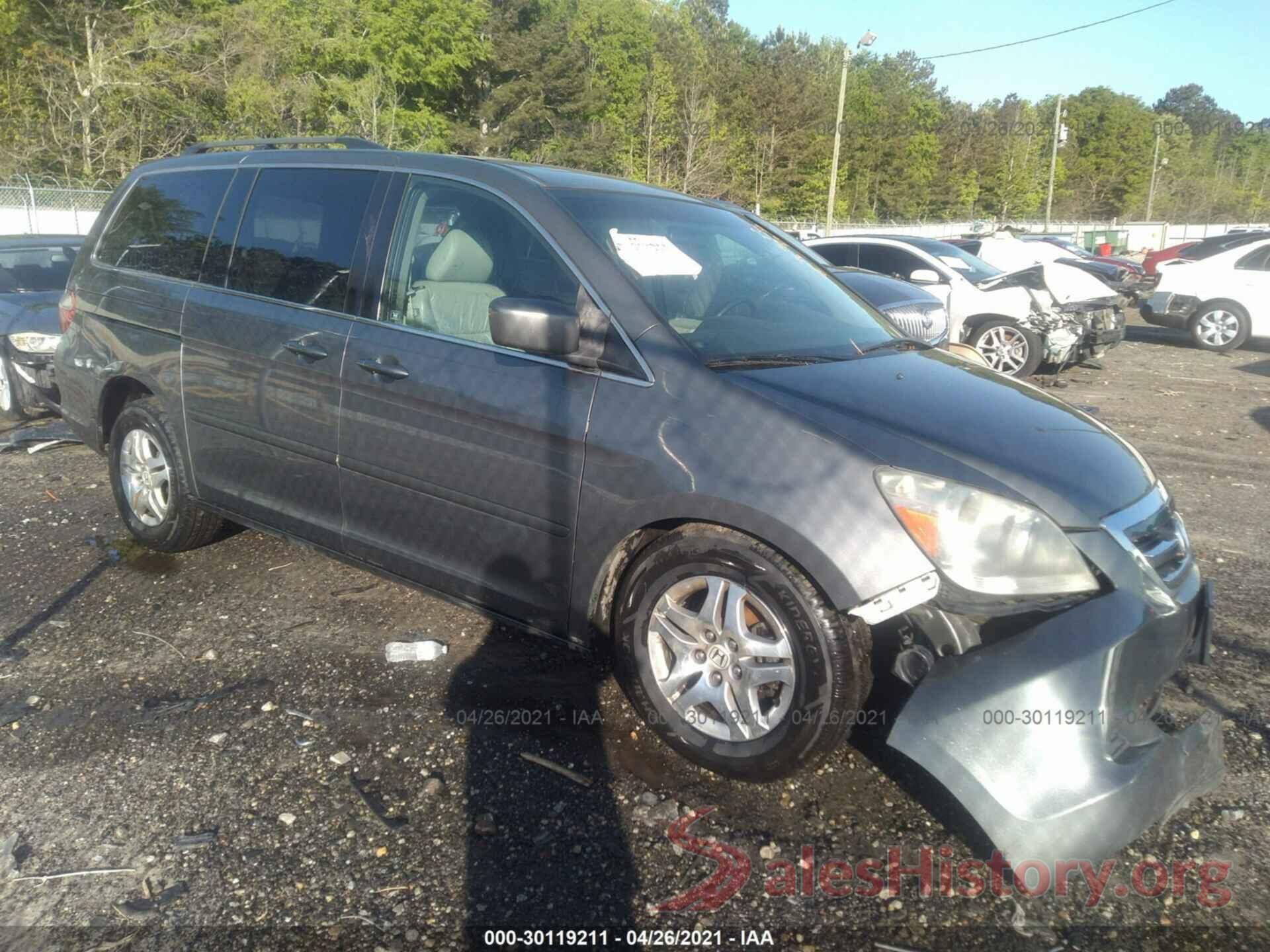 KNMAT2MV6GP666939 2007 HONDA ODYSSEY