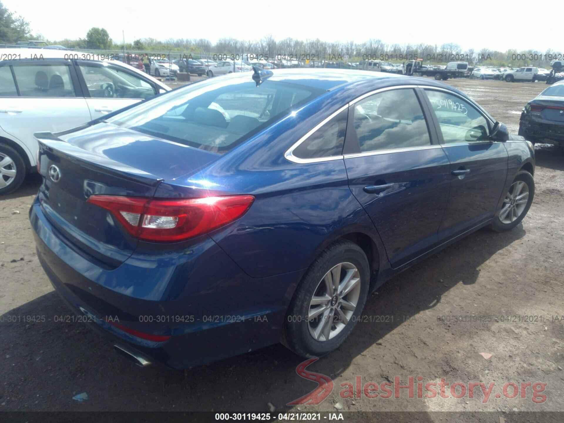 5NPE24AF9GH358723 2016 HYUNDAI SONATA