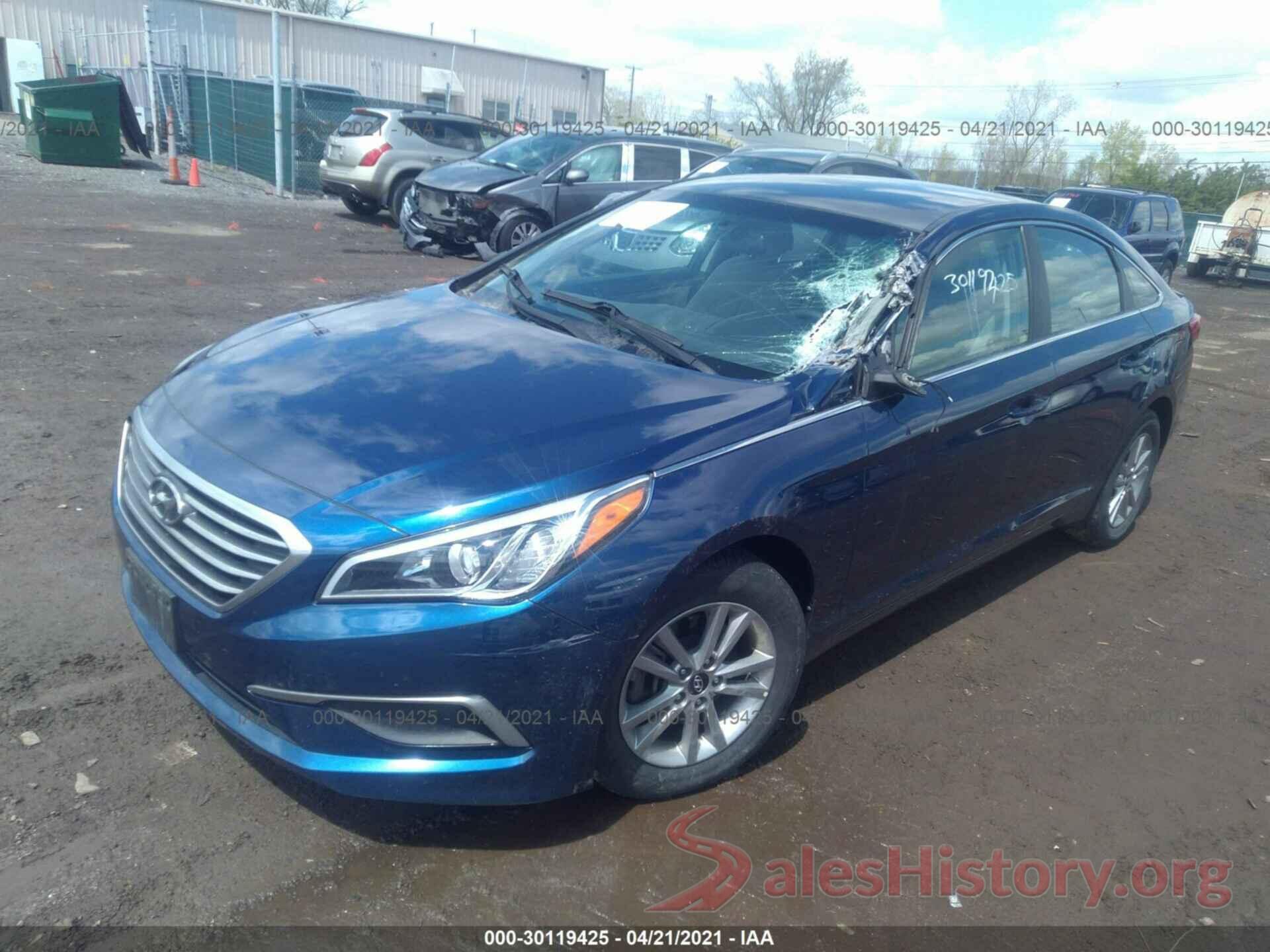 5NPE24AF9GH358723 2016 HYUNDAI SONATA