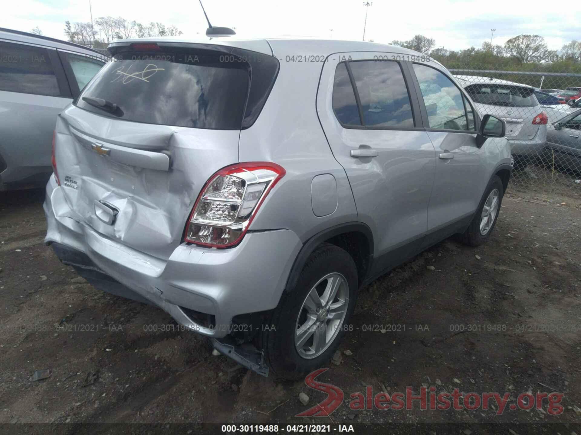 3GNCJKSB5LL129211 2020 CHEVROLET TRAX