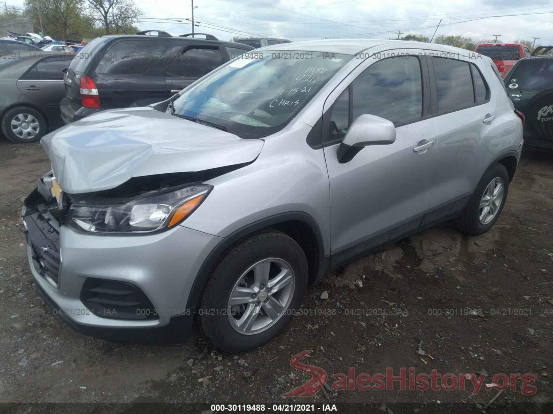 3GNCJKSB5LL129211 2020 CHEVROLET TRAX