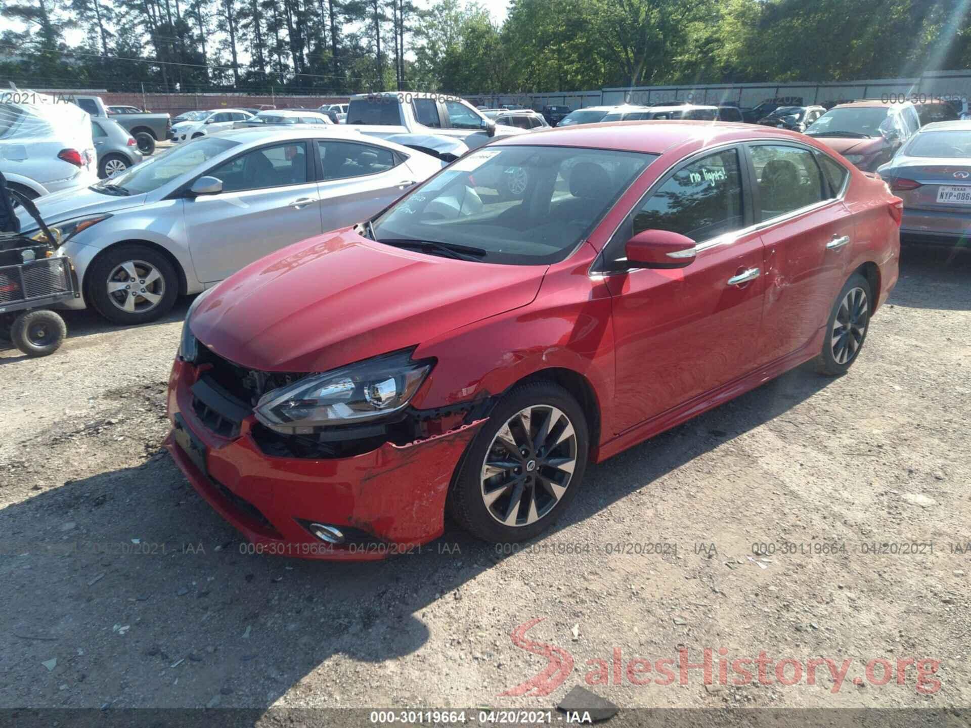 3N1AB7AP5KY370200 2019 NISSAN SENTRA