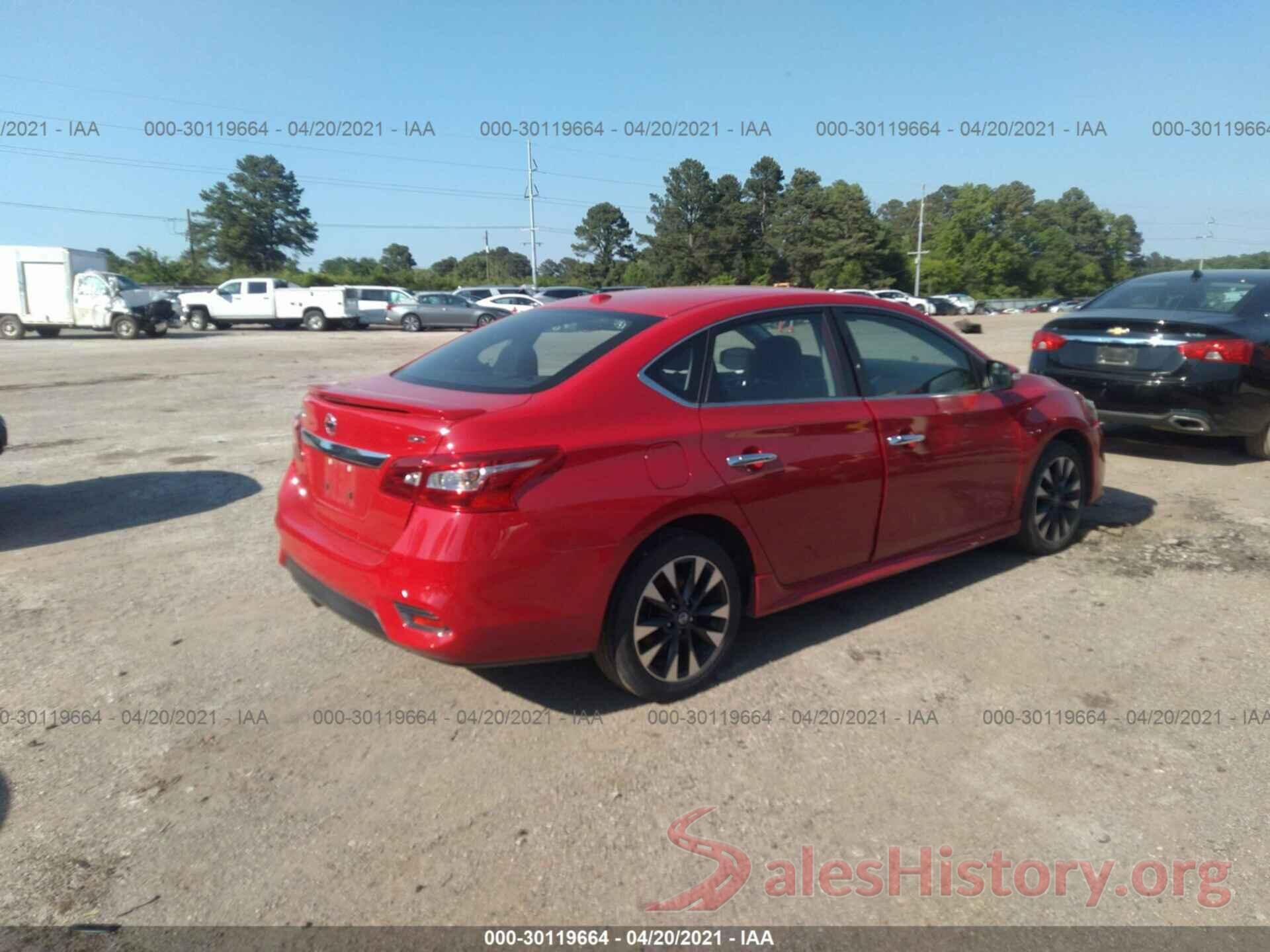 3N1AB7AP5KY370200 2019 NISSAN SENTRA