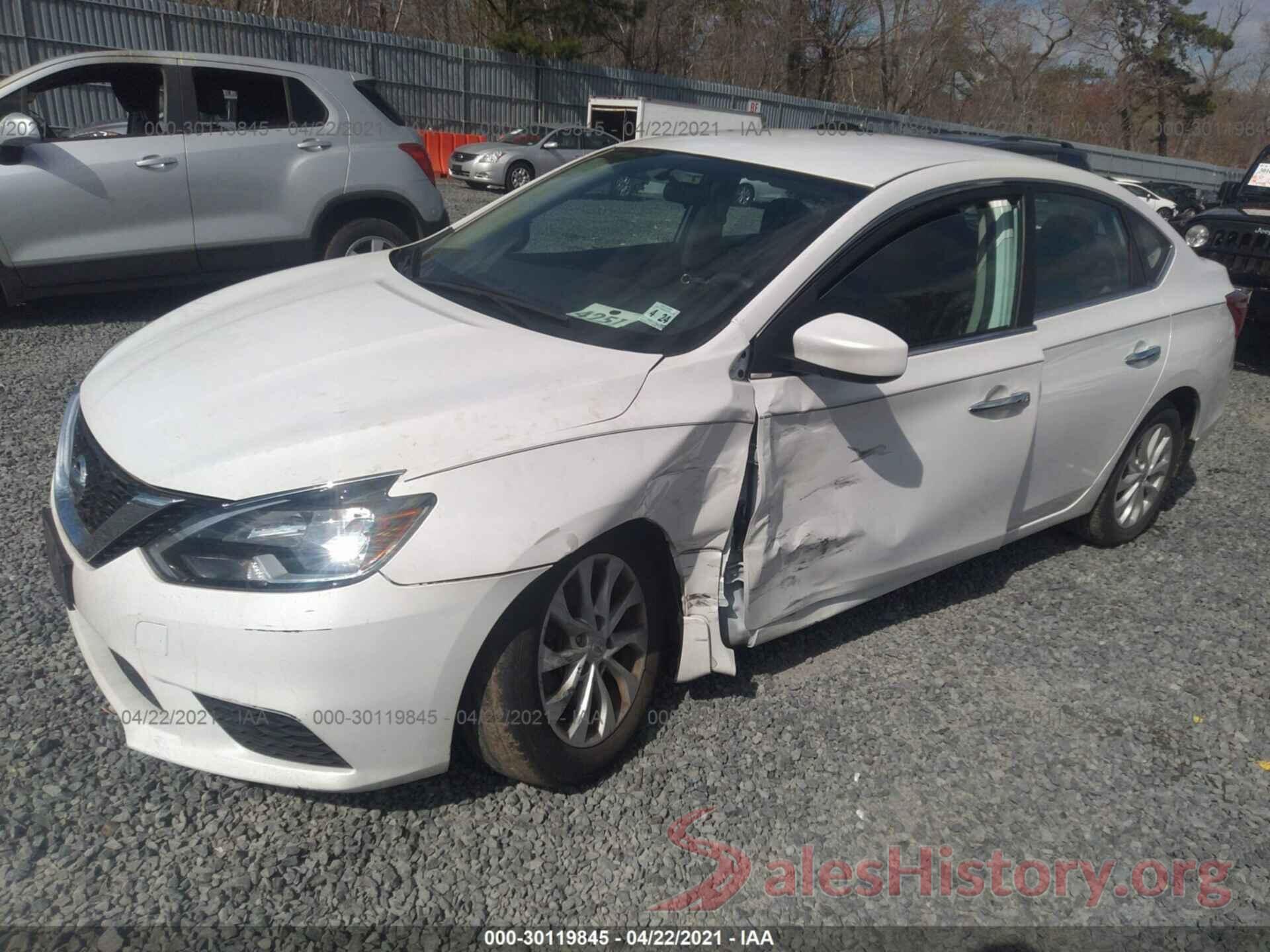 3N1AB7AP7KY255100 2019 NISSAN SENTRA