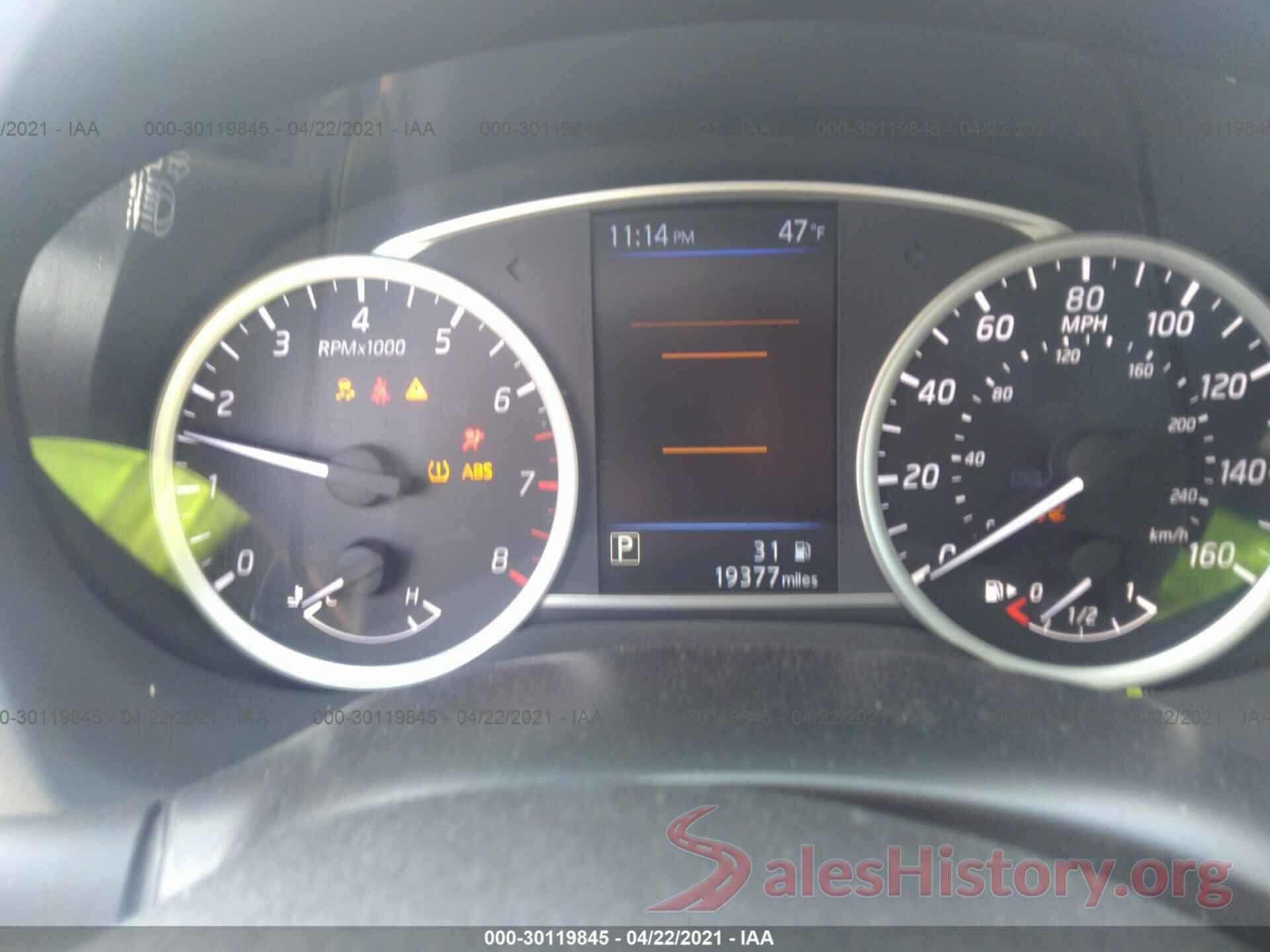 3N1AB7AP7KY255100 2019 NISSAN SENTRA