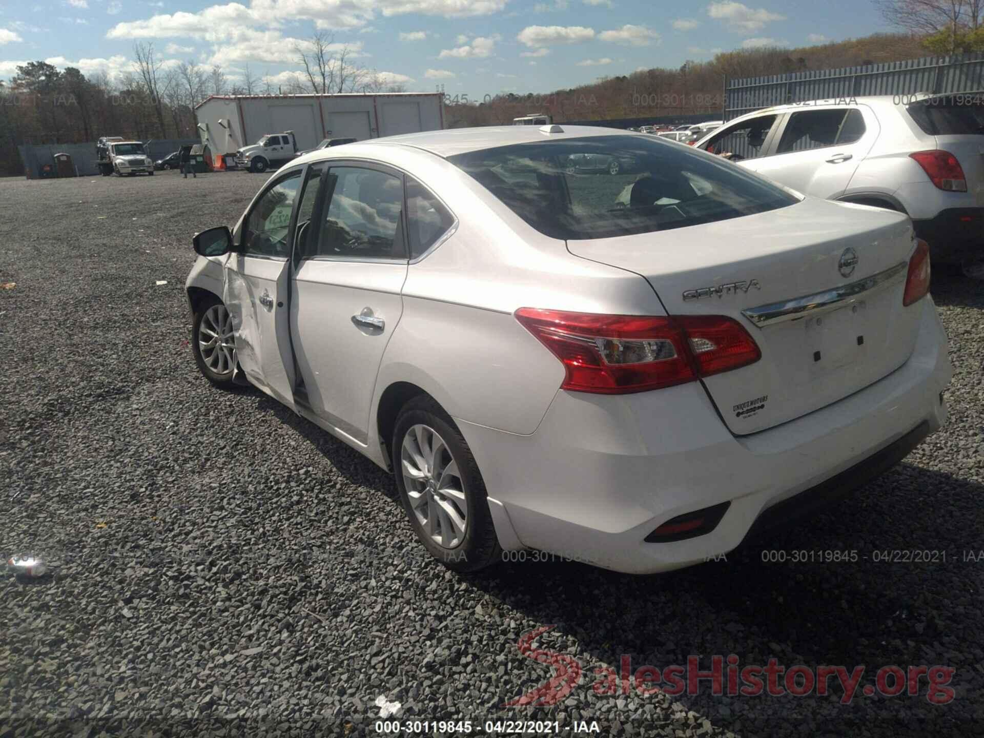 3N1AB7AP7KY255100 2019 NISSAN SENTRA