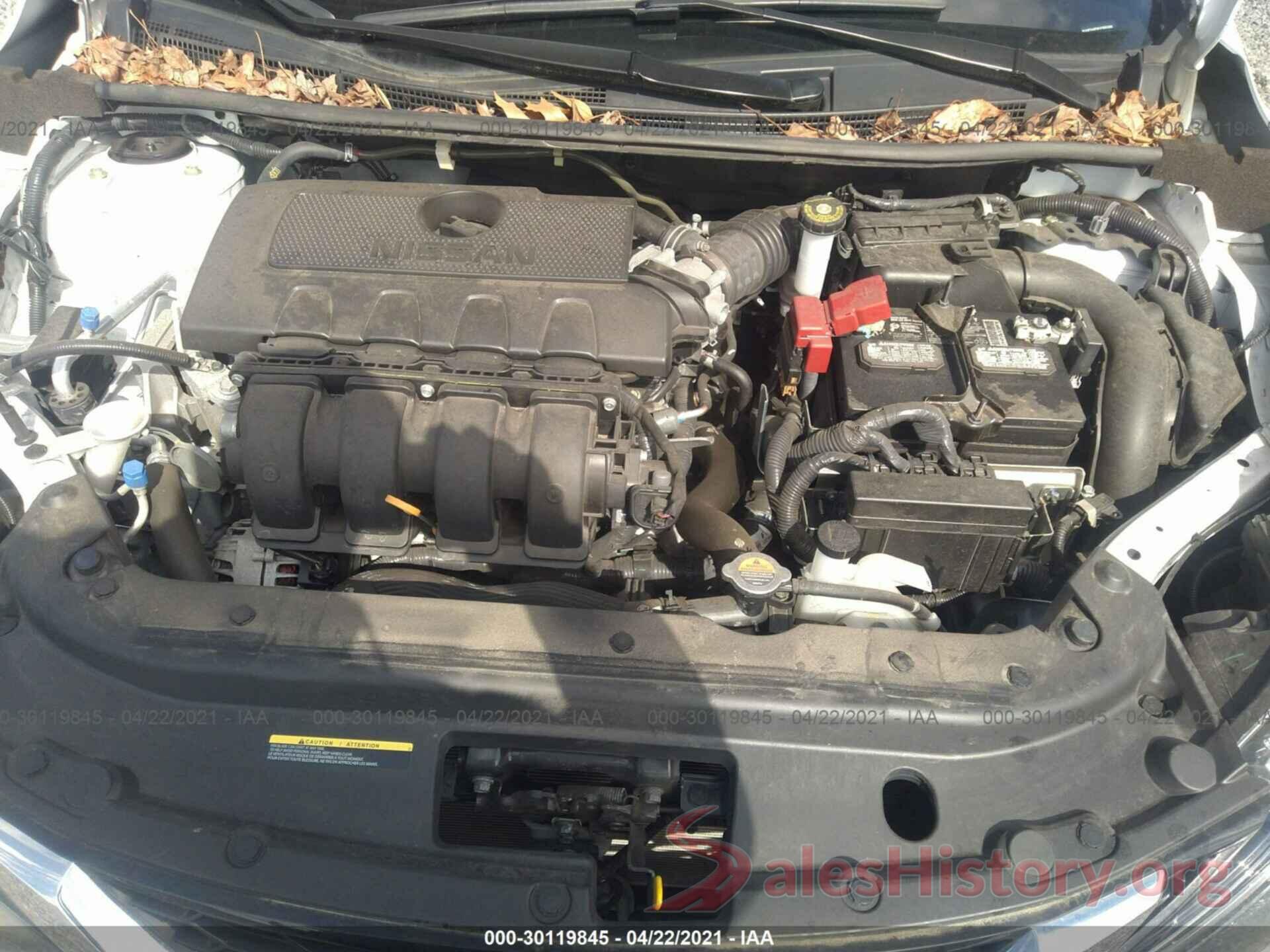 3N1AB7AP7KY255100 2019 NISSAN SENTRA