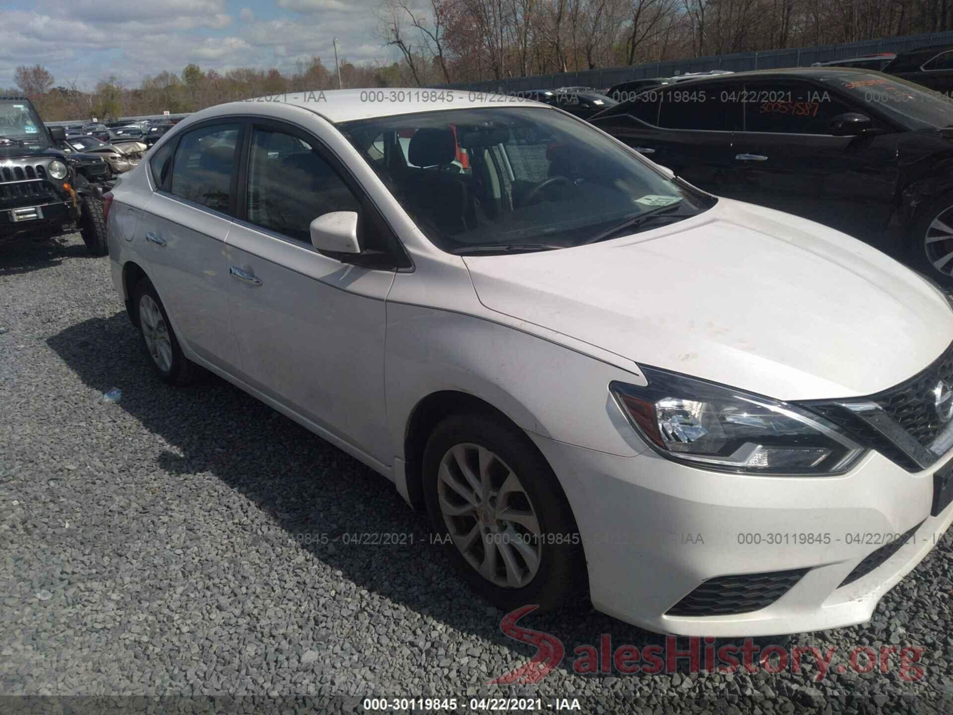 3N1AB7AP7KY255100 2019 NISSAN SENTRA