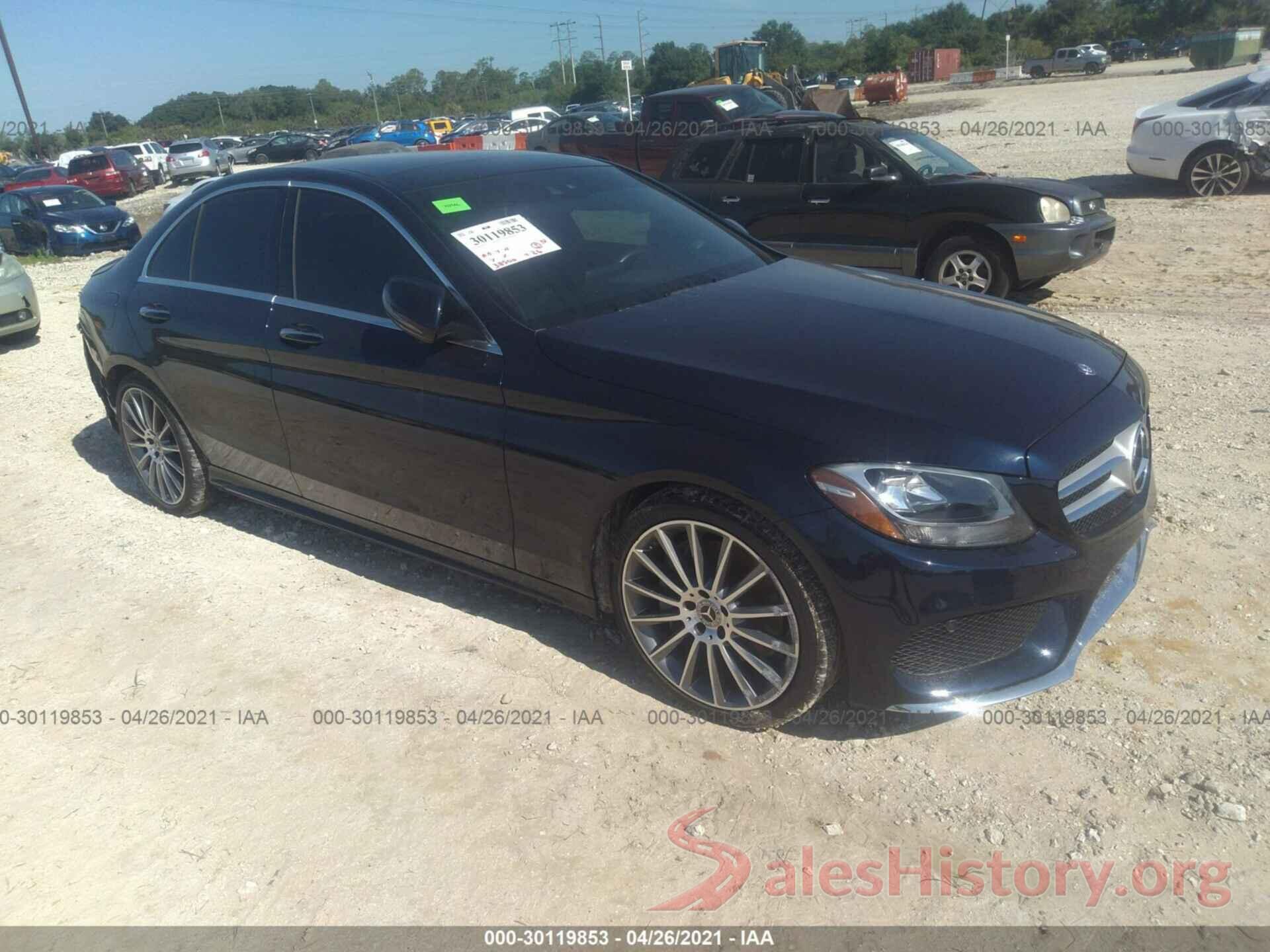 55SWF4JB3HU207283 2017 MERCEDES-BENZ C-CLASS