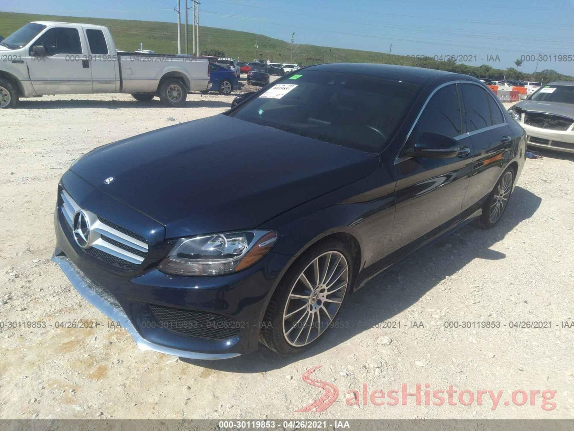 55SWF4JB3HU207283 2017 MERCEDES-BENZ C-CLASS