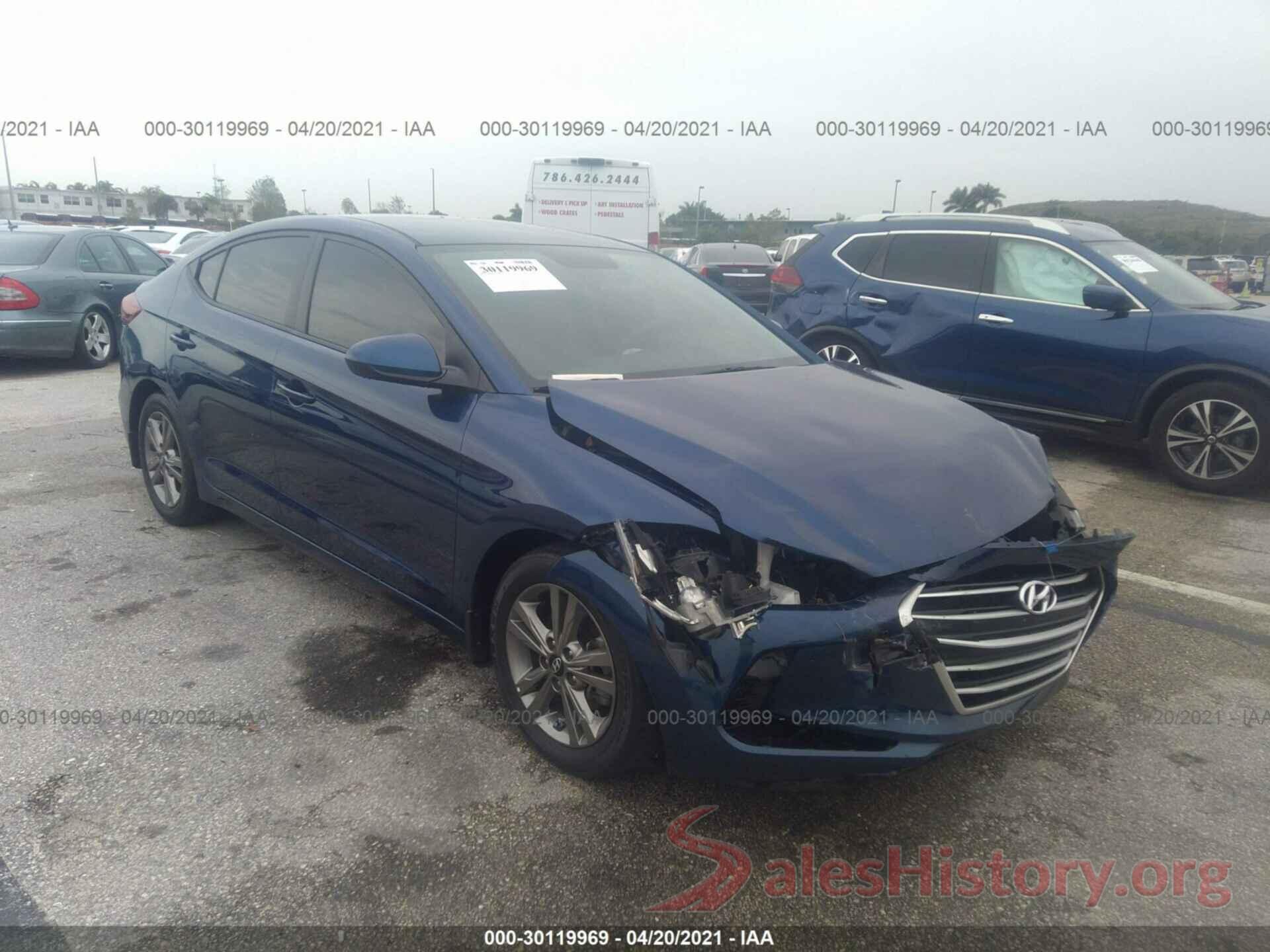 5NPD84LFXJH223040 2018 HYUNDAI ELANTRA