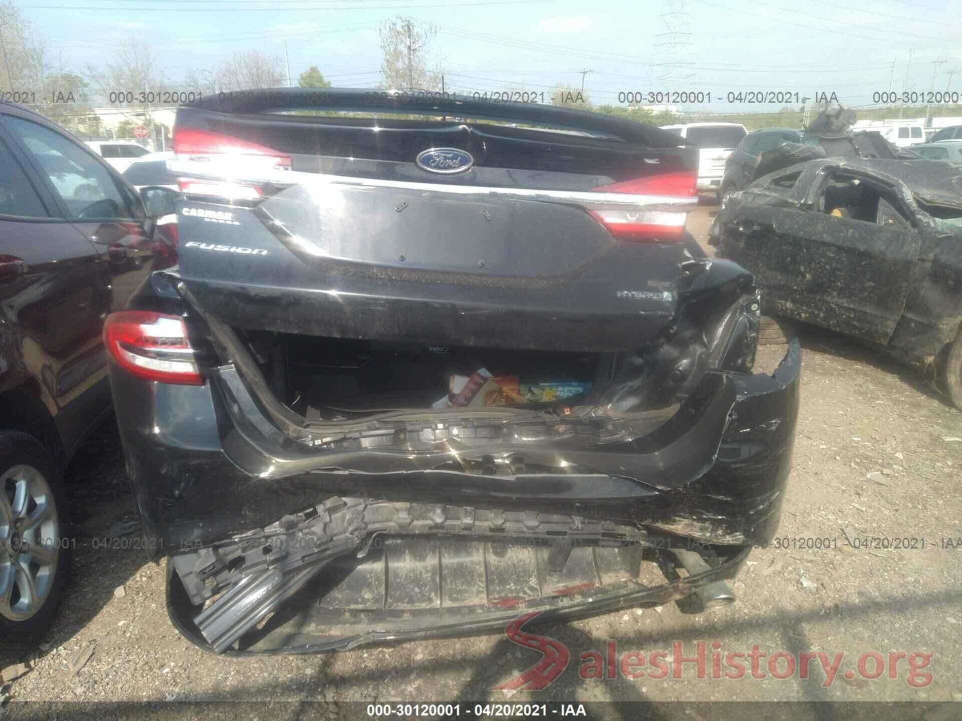 3FA6P0LU0JR115824 2018 FORD FUSION HYBRID