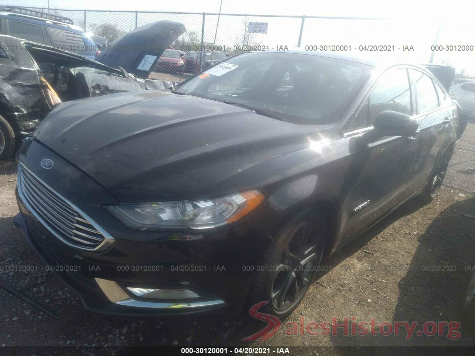 3FA6P0LU0JR115824 2018 FORD FUSION HYBRID