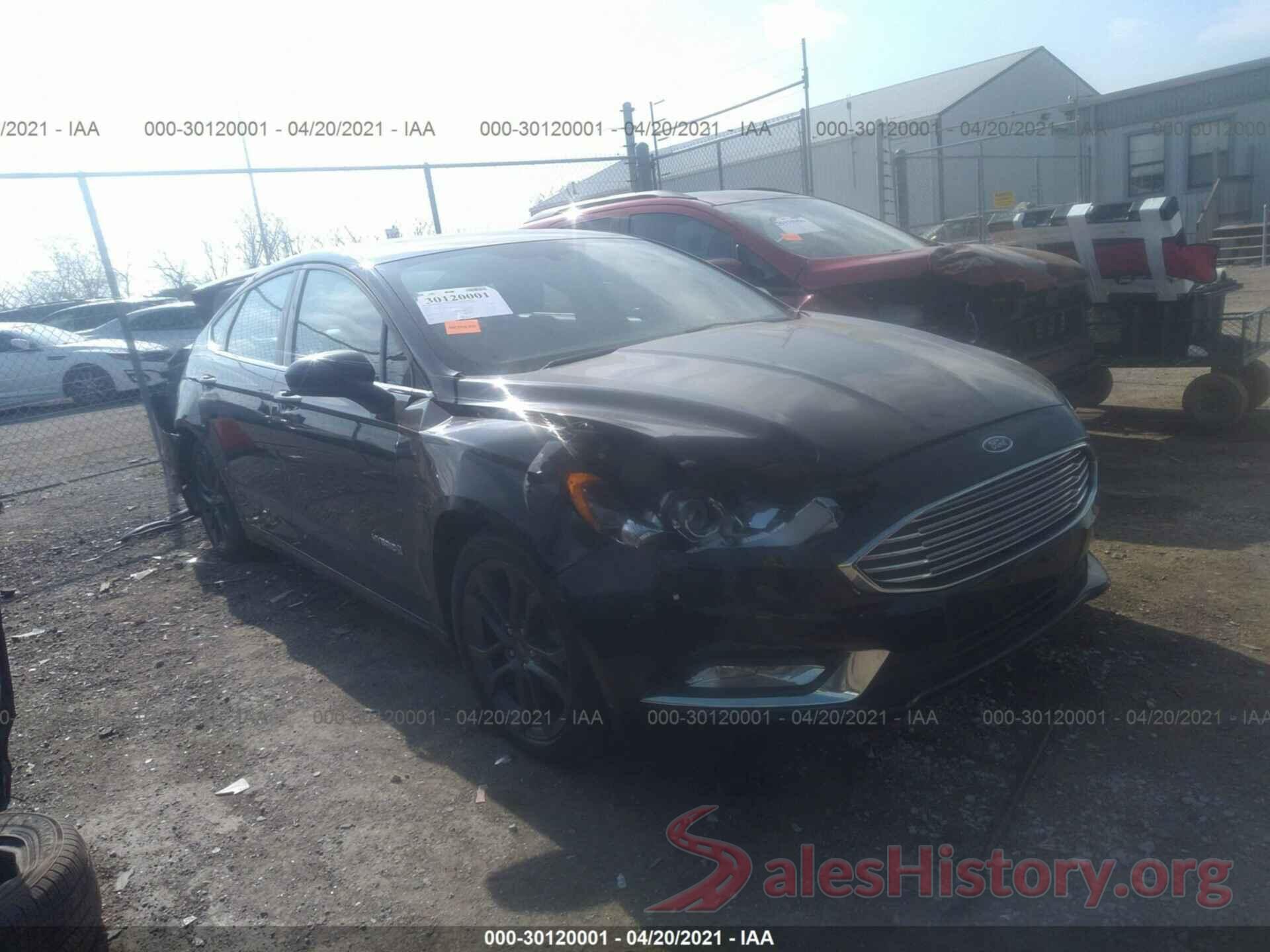 3FA6P0LU0JR115824 2018 FORD FUSION HYBRID