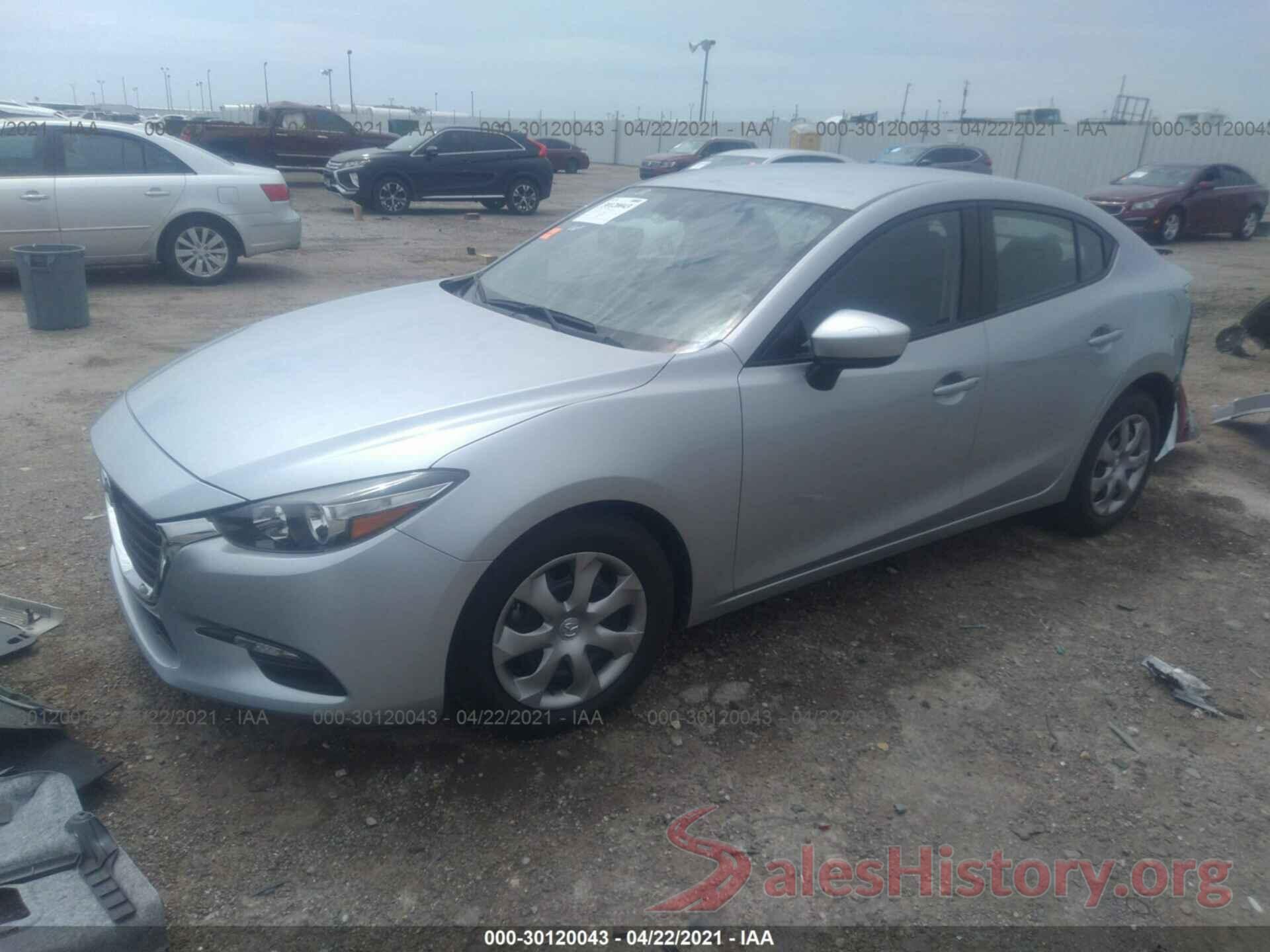 JM1BN1U7XH1143499 2017 MAZDA MAZDA3 4-DOOR