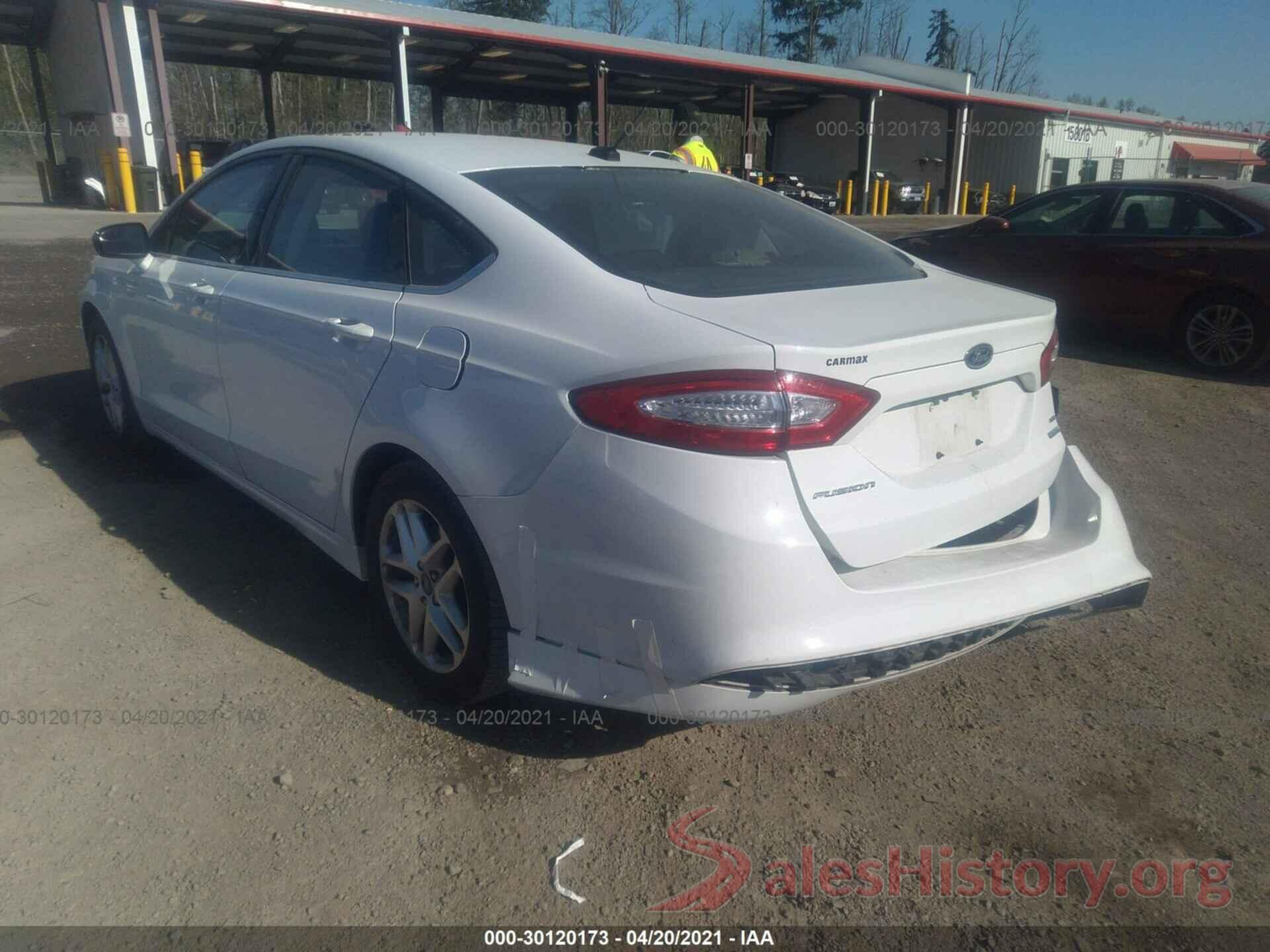 3FA6P0HD6GR226430 2016 FORD FUSION