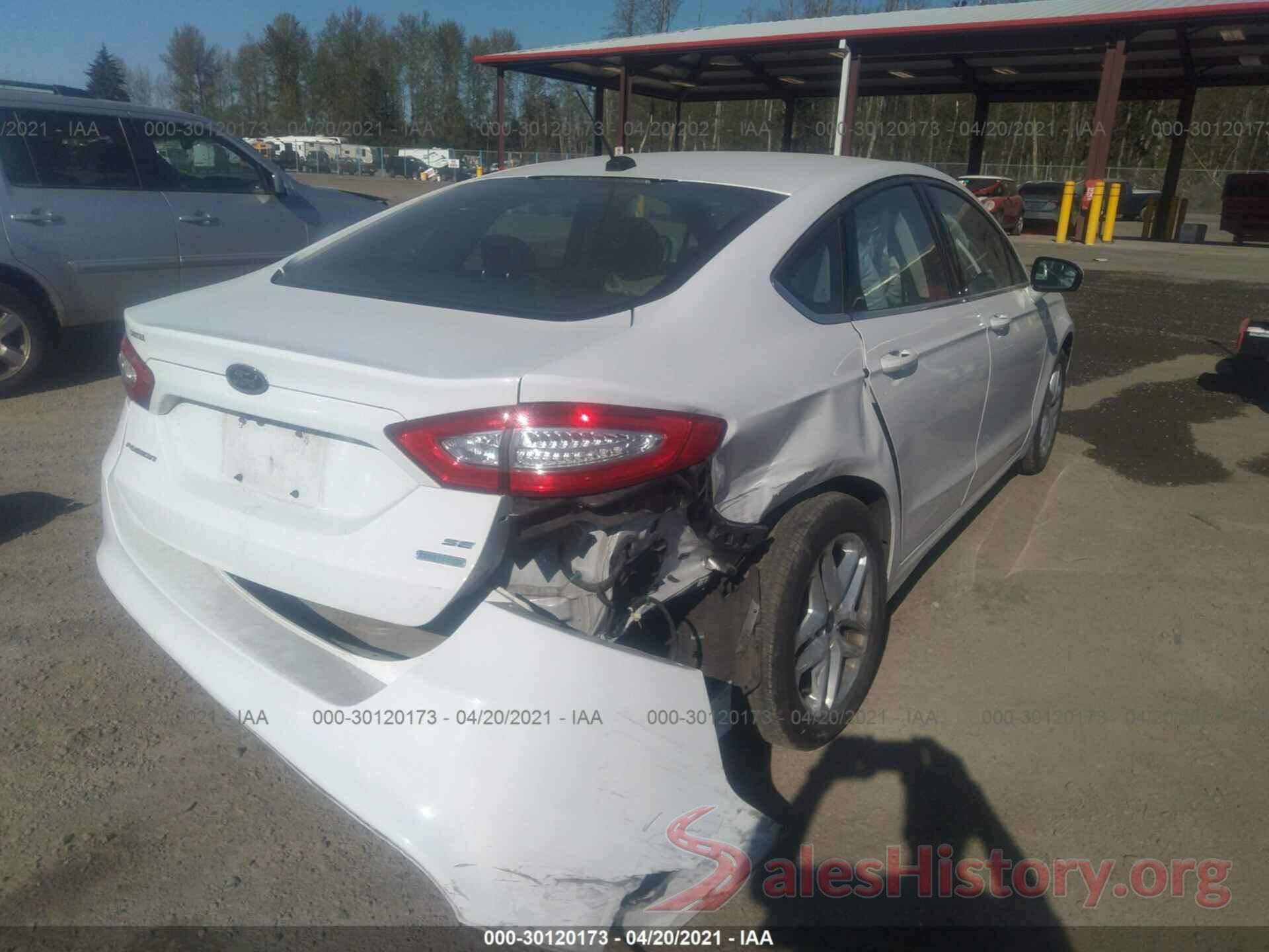 3FA6P0HD6GR226430 2016 FORD FUSION