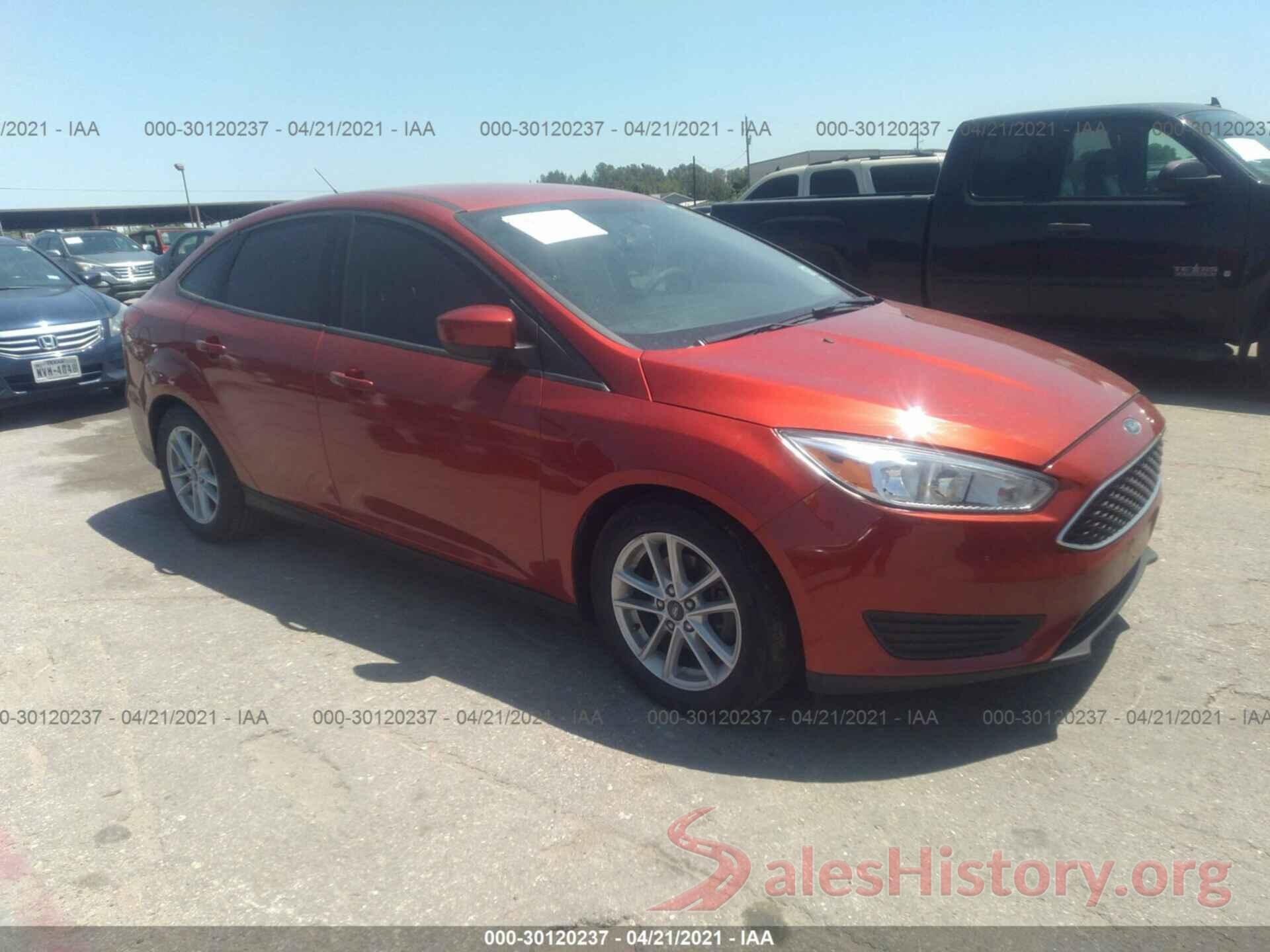 1FADP3FEXJL277990 2018 FORD FOCUS