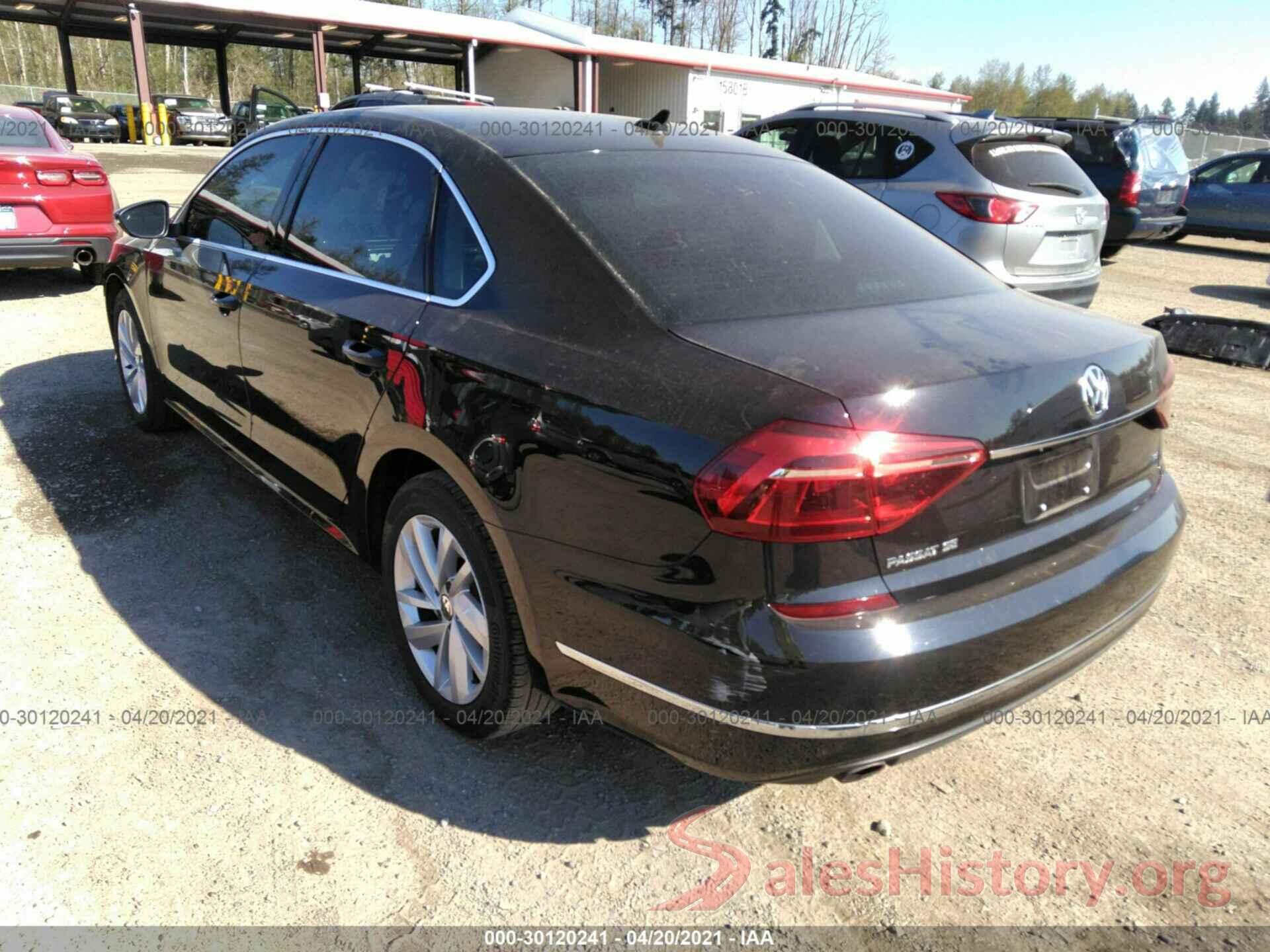 1VWBA7A38JC015933 2018 VOLKSWAGEN PASSAT