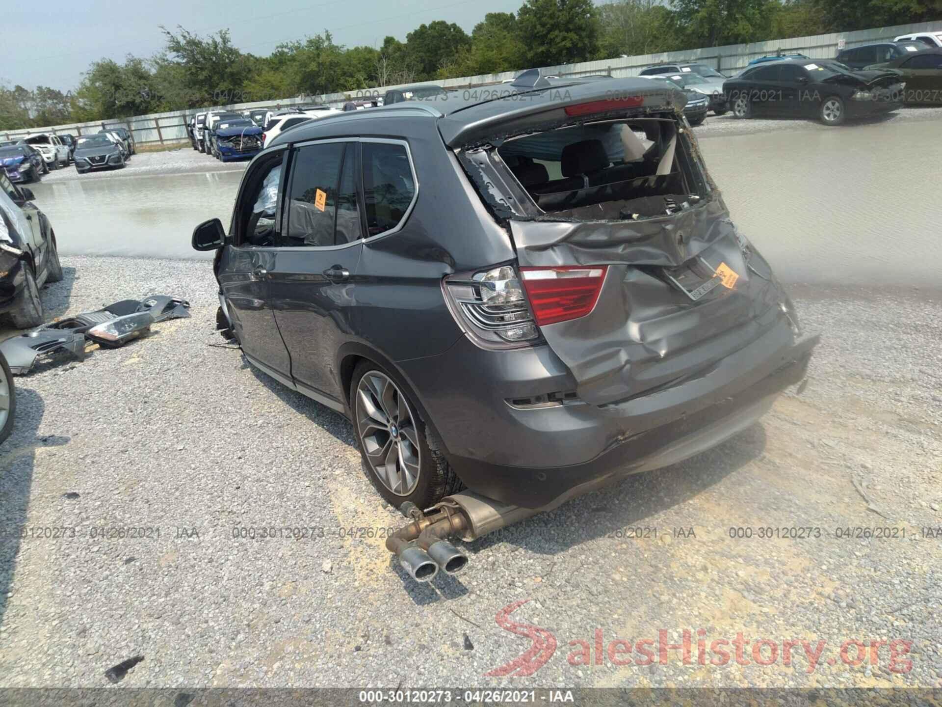 5UXWX9C56H0T15381 2017 BMW X3