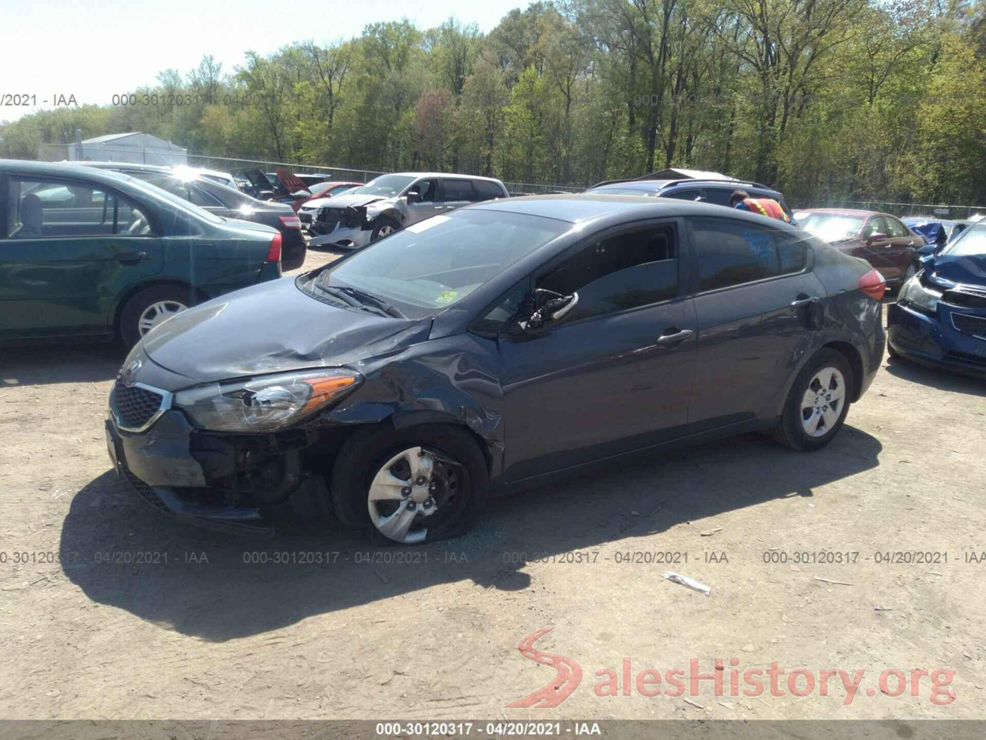 KNAFX4A64G5541501 2016 KIA FORTE