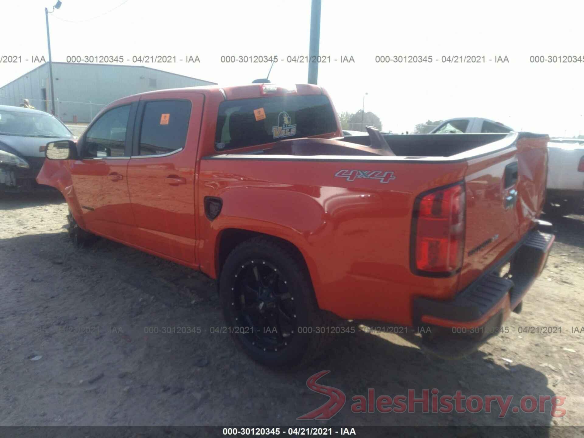 1GCGTBEN2K1358347 2019 CHEVROLET COLORADO