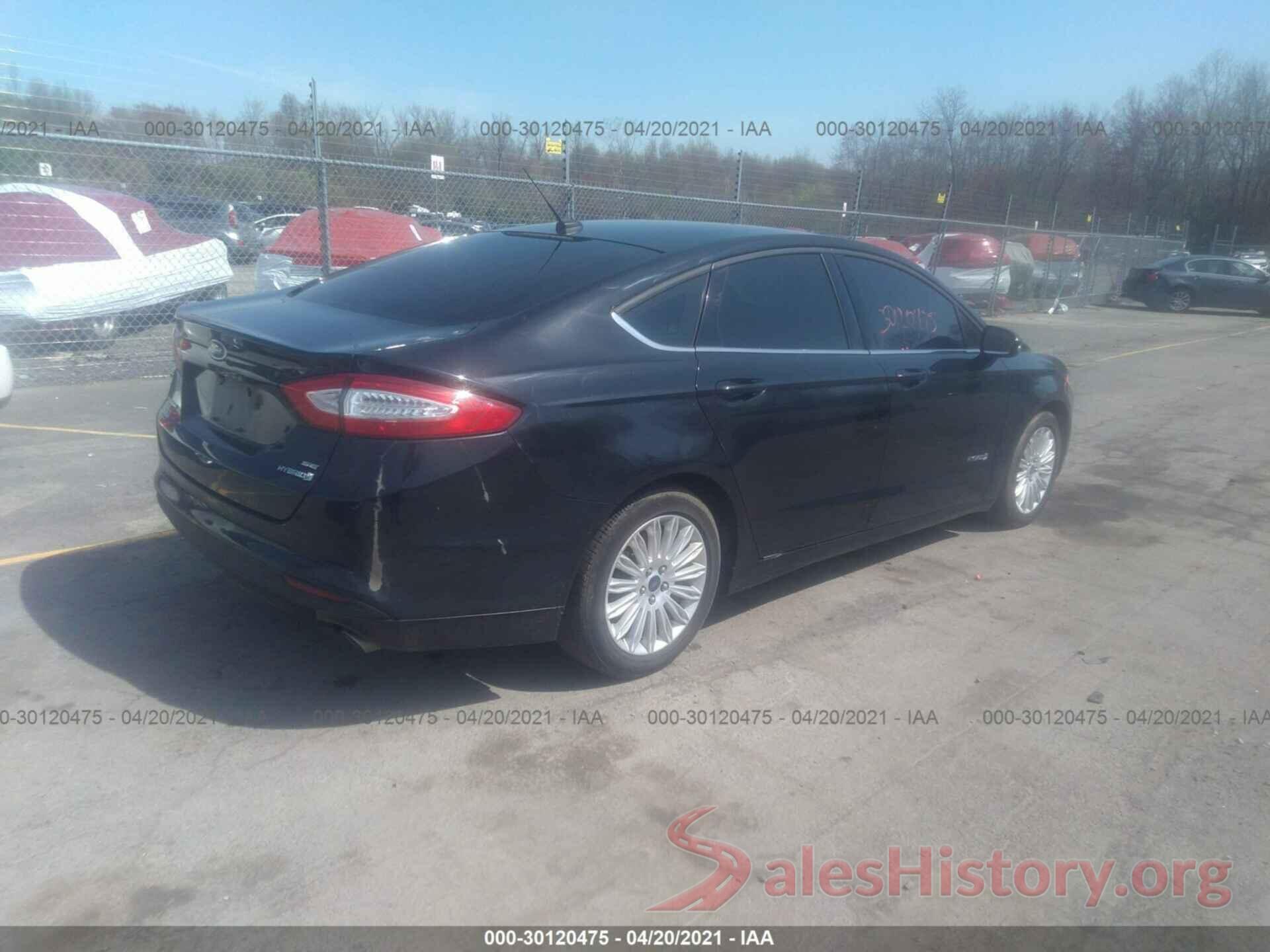 3FA6P0LU1GR389154 2016 FORD FUSION