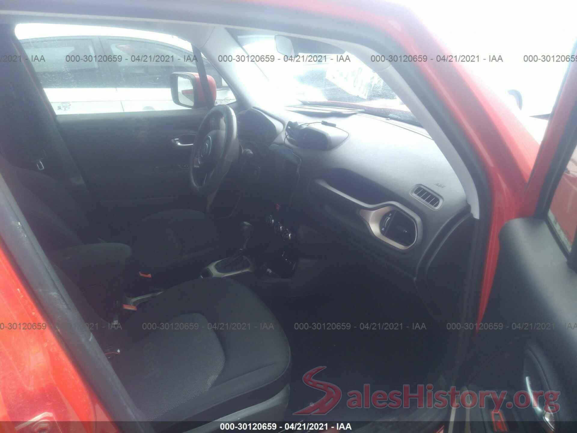 ZACCJABT8GPC51568 2016 JEEP RENEGADE