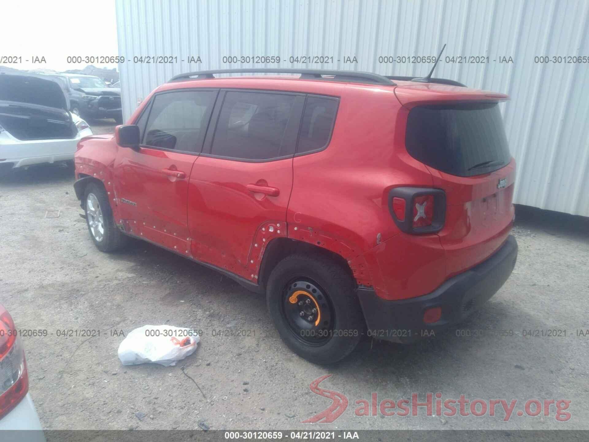 ZACCJABT8GPC51568 2016 JEEP RENEGADE