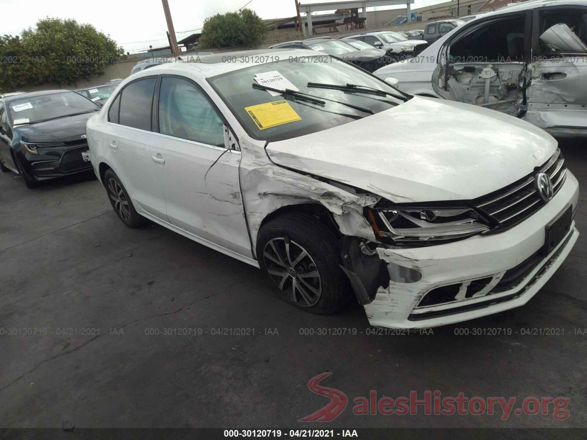 3VWDB7AJ4HM230299 2017 VOLKSWAGEN JETTA