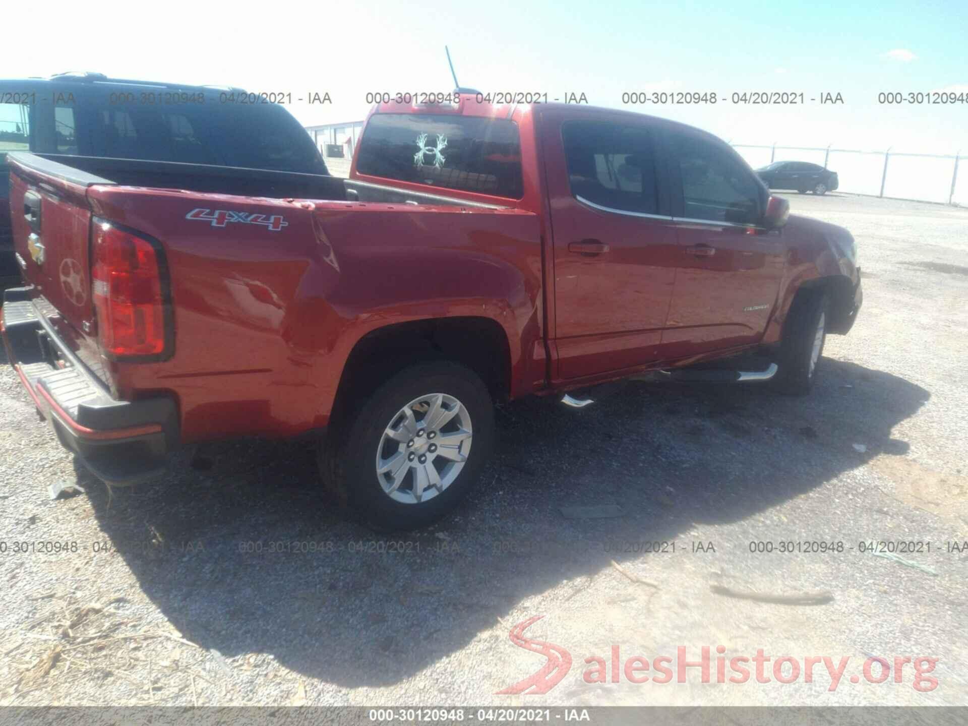 1GCGTCE37G1233520 2016 CHEVROLET COLORADO